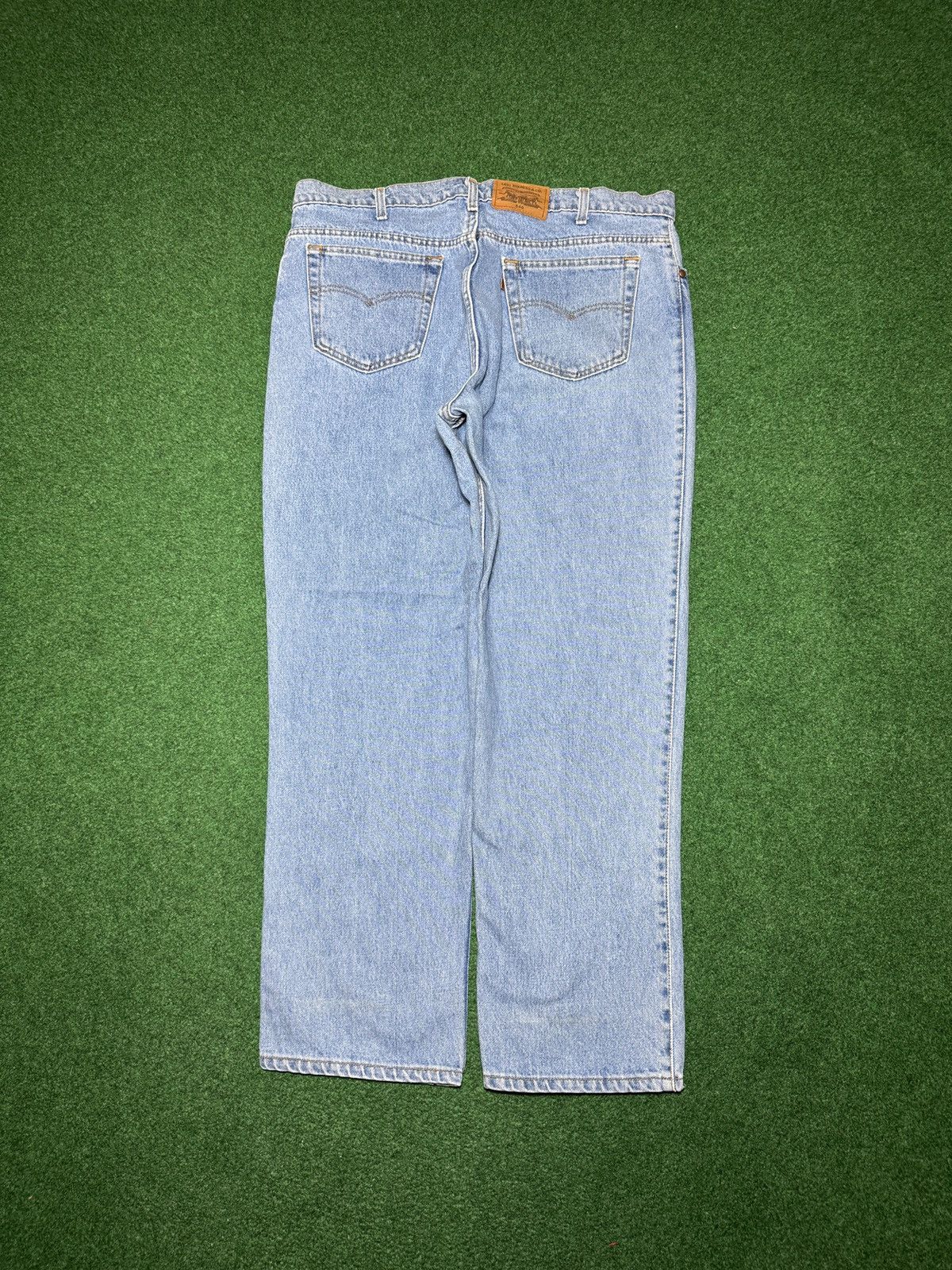 Levi's Vintage Clothing Vintage Levis 540 Relaxed Wide Leg 40x30 USA Made Jeans Size US 40 / EU 56 - 2 Thumbnail