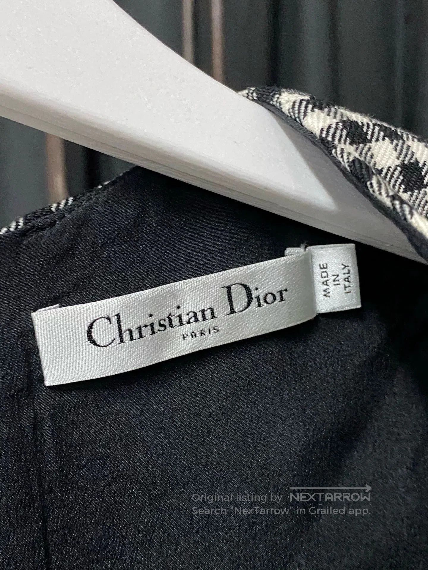 Dior black and white checkered vest by Dior. Size US M / EU 48-50 / 2 - 6 Thumbnail