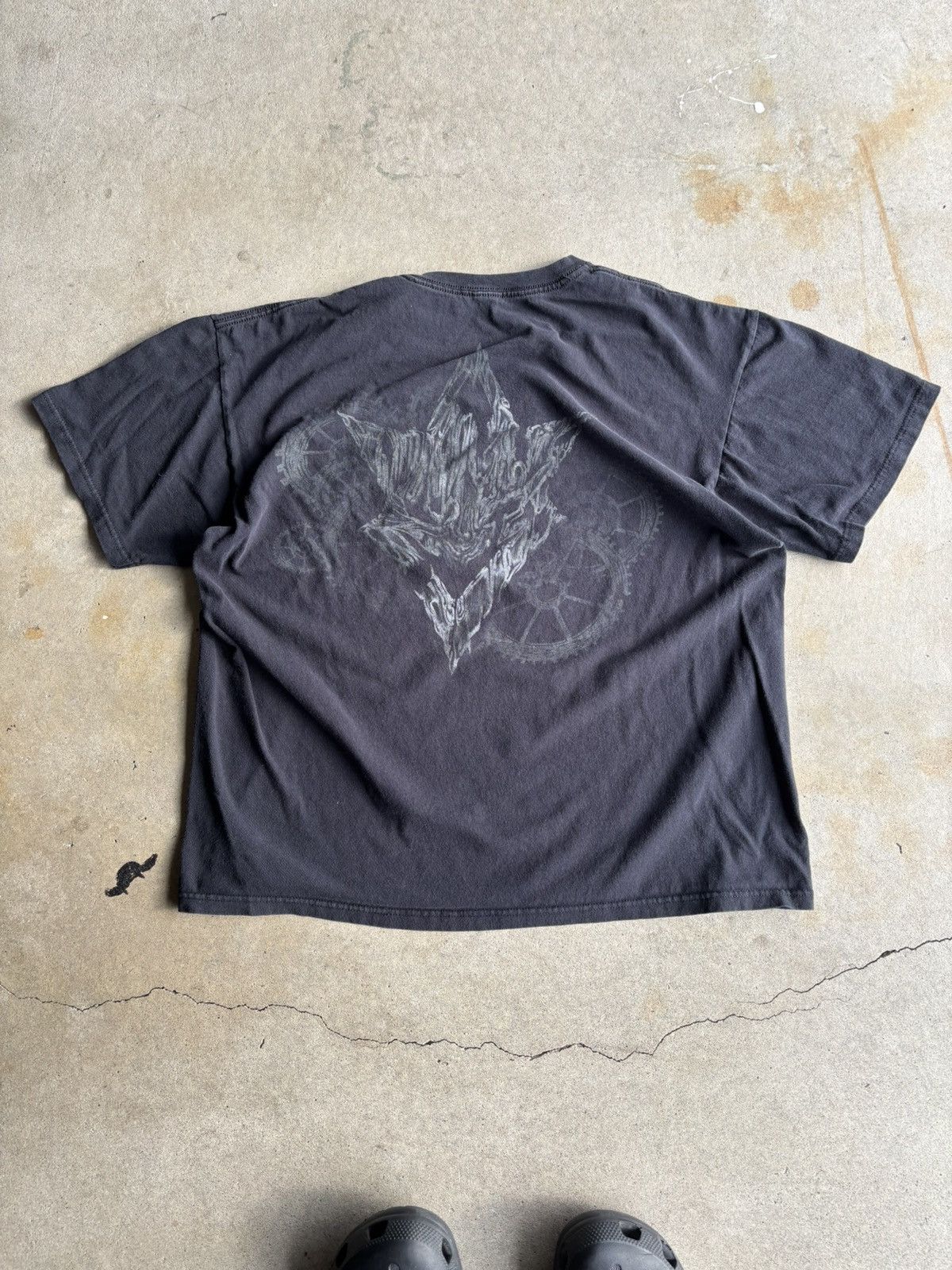 Other Vintage Early 2000s In Flames Faded Black Grunge Band Tee Size US L / EU 52-54 / 3 - 2 Thumbnail
