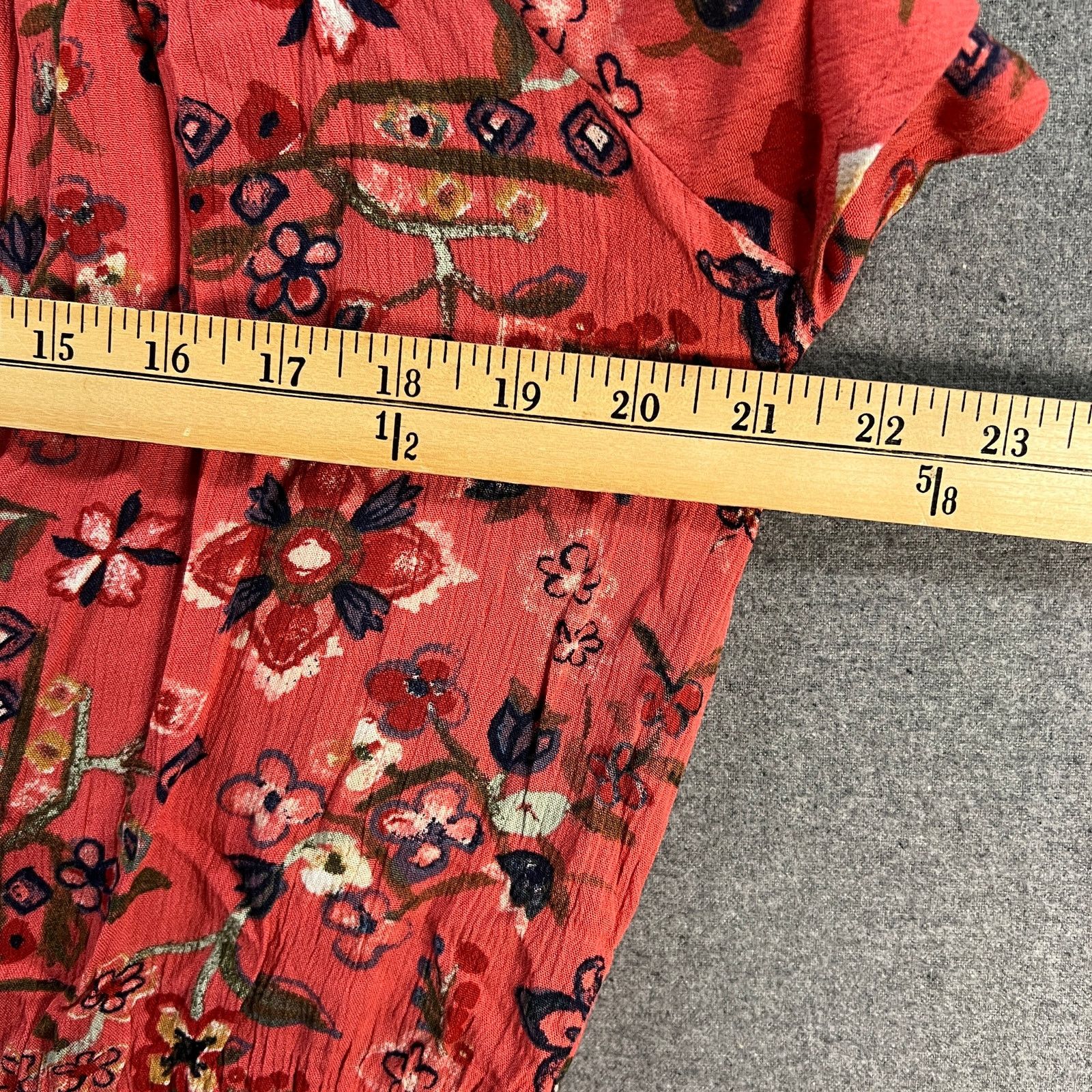 Other Canyon Retreat Regular Flutter Sleeve Dress Size L / US 10 / IT 46 - 9 Thumbnail