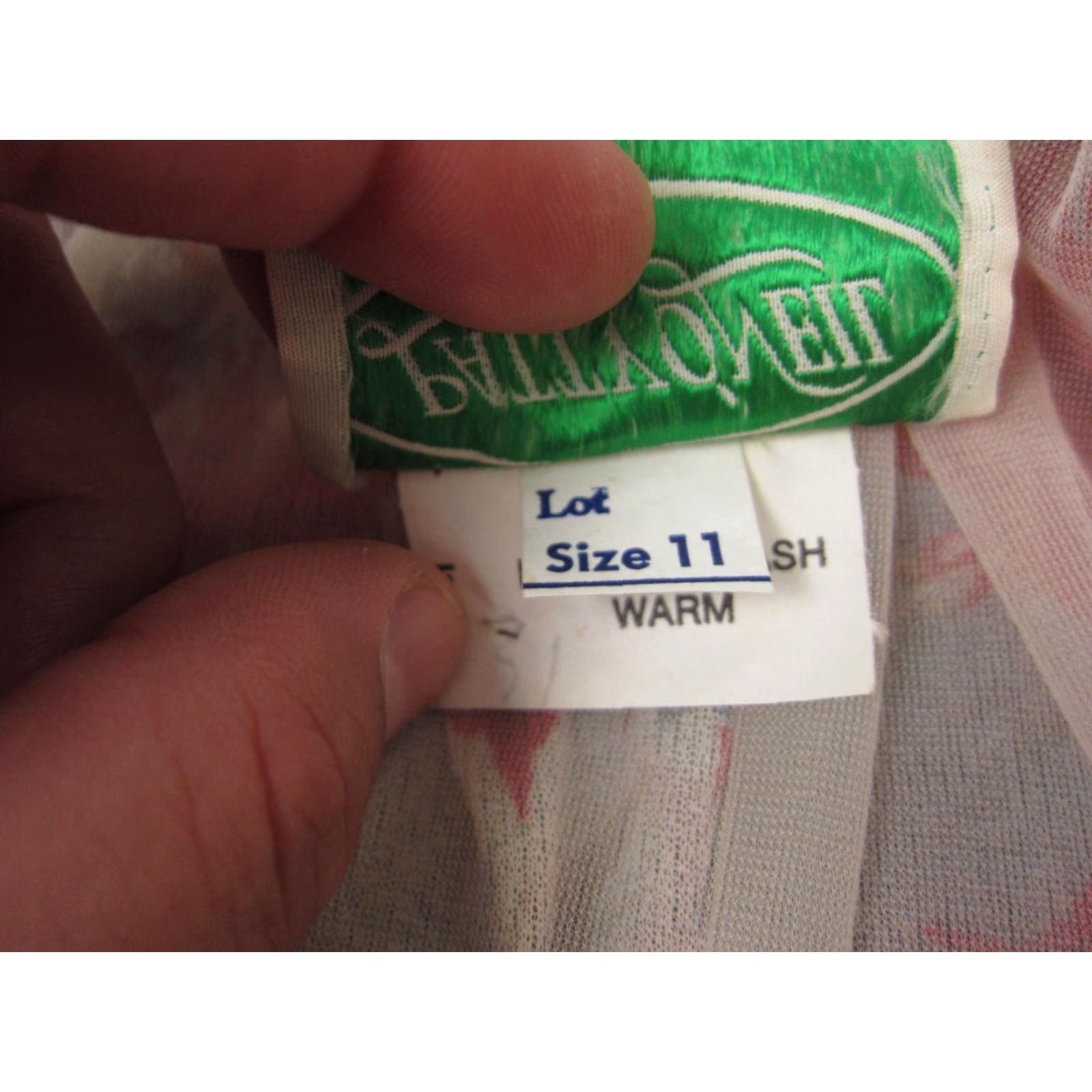 Vintage VINTAGE Patty O’Neil Dress Womens 11 Red Floral Boho Cottagecore Tie Waist 70s Size L / US 10 / IT 46 - 6 Thumbnail