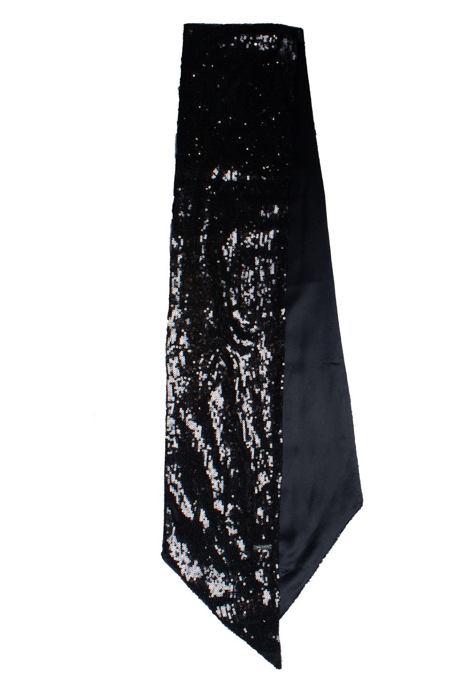 Dsquared2 Dsquared2, black sequinned tuxedo scarf Size ONE SIZE - 2 Thumbnail