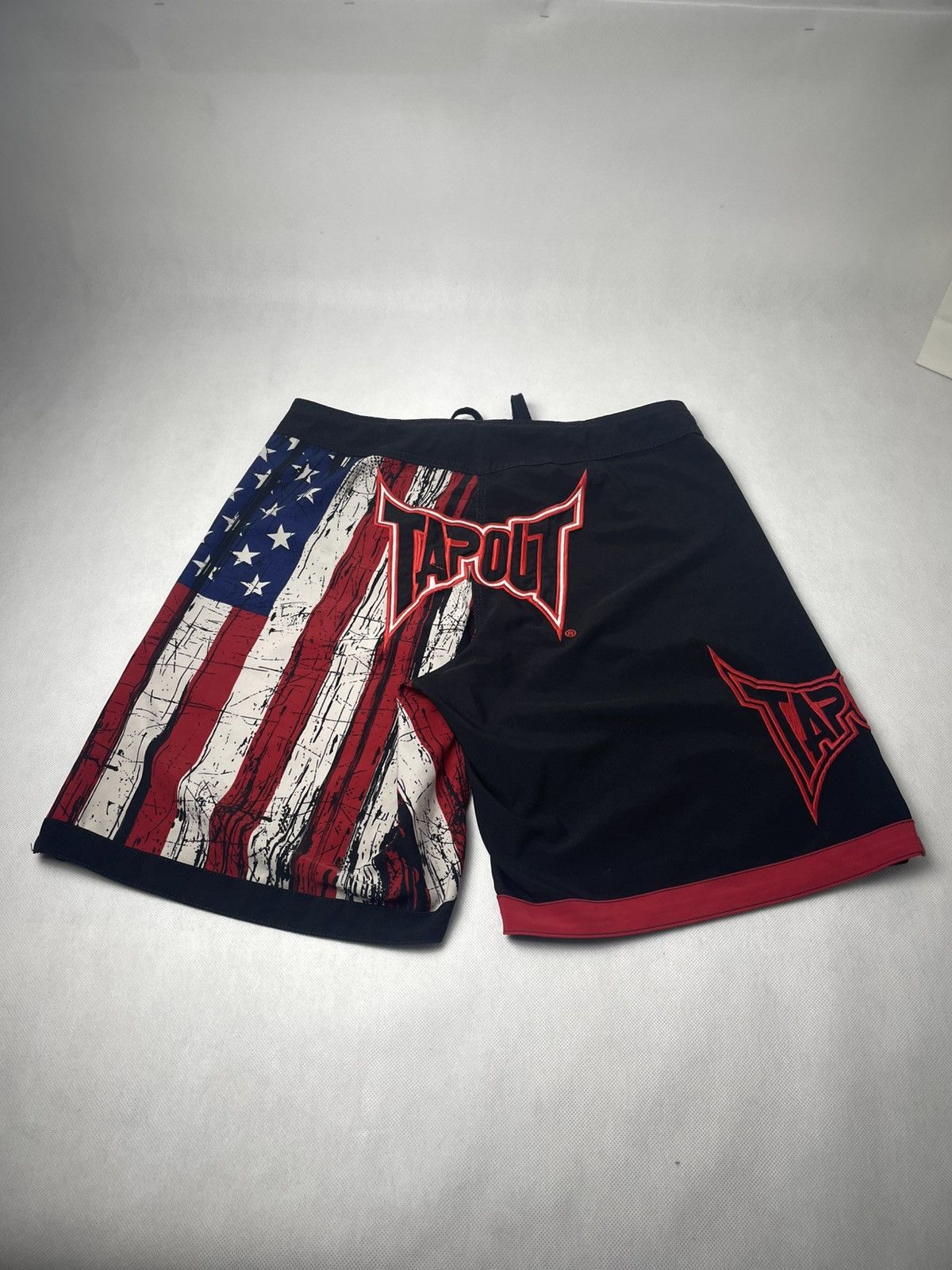 Tapout Tapout MMA UFC USA Fighter Shorts American Flag Size 34 Mens Size US 34 / EU 50 - 6 Thumbnail