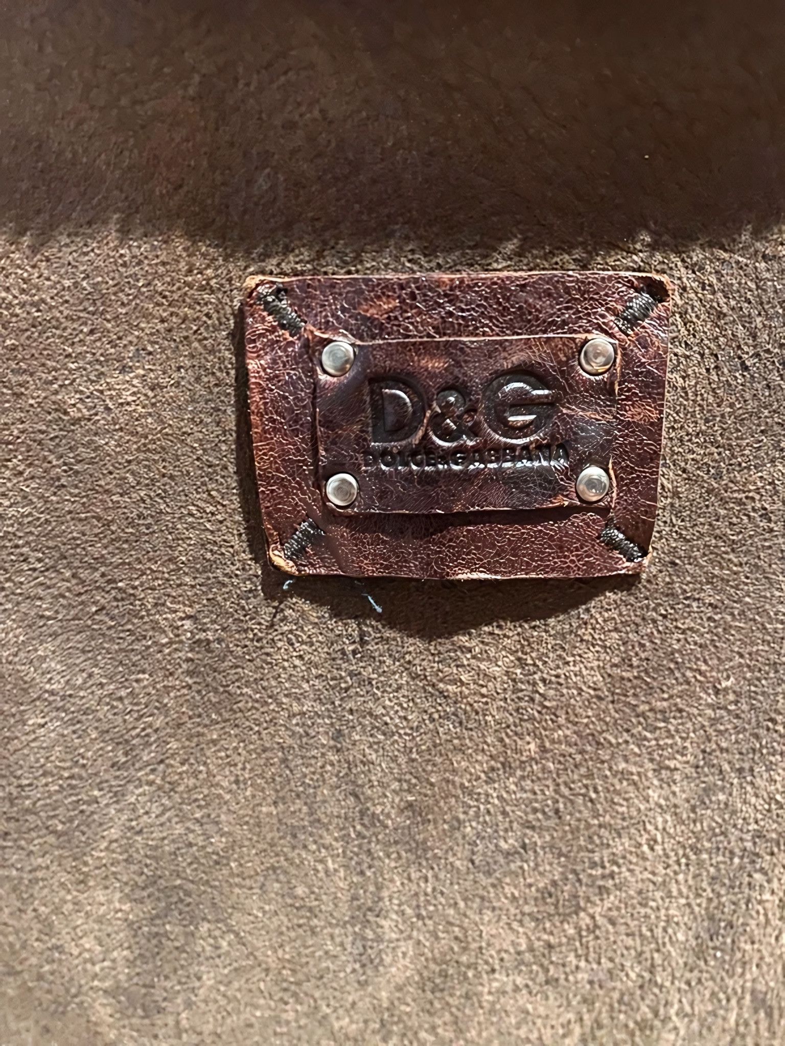 Dolce & Gabbana 2000'S LAMB SKIN SUEDE LEATHER SHEARLING JACKET Size US L / EU 52-54 / 3 - 6 Thumbnail