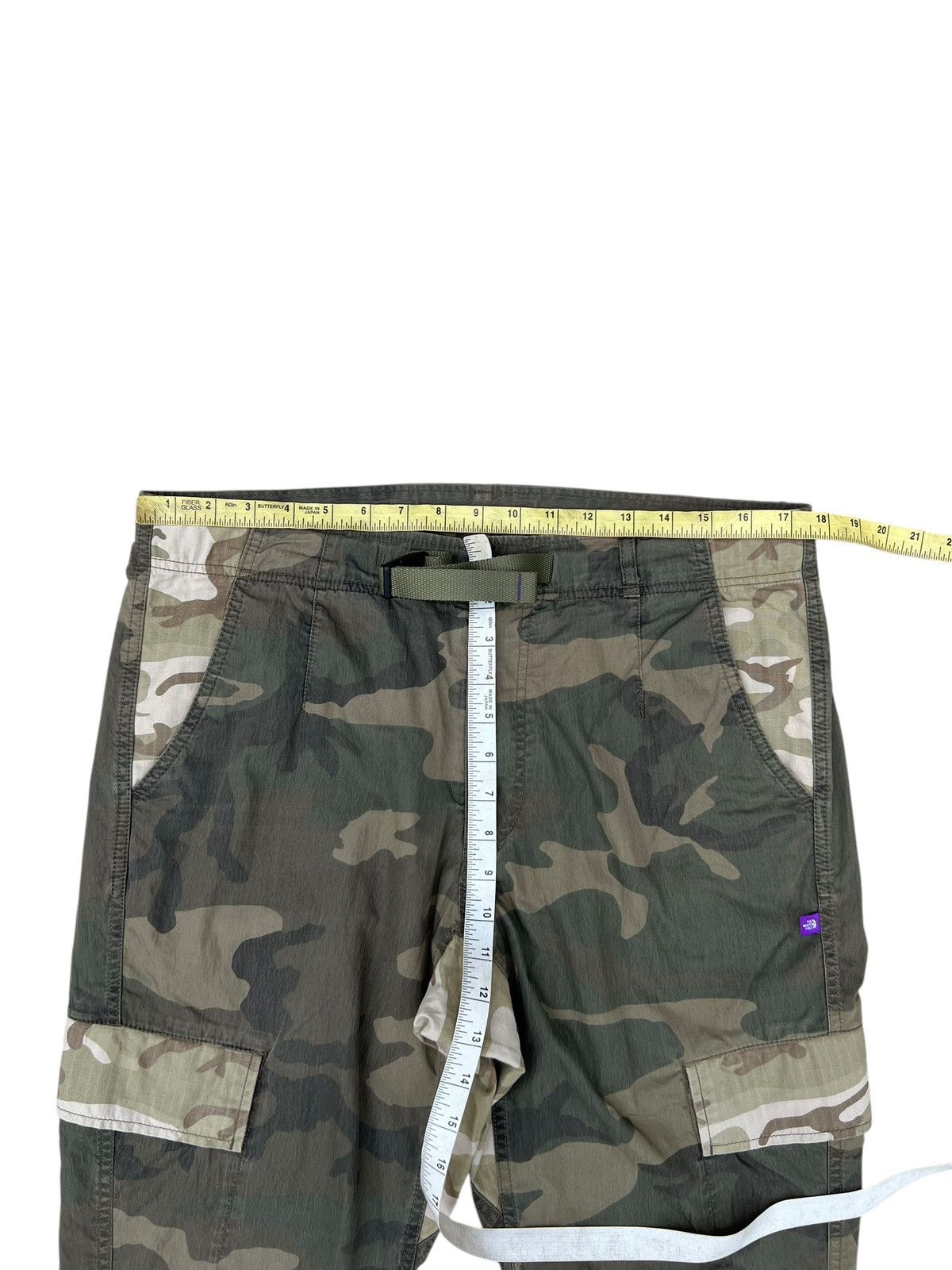 Nanamica × The North Face Purple Label TNF Purple Label Camouflage Cargo Trouser Pant Cropped Size US 33 - 4 Thumbnail