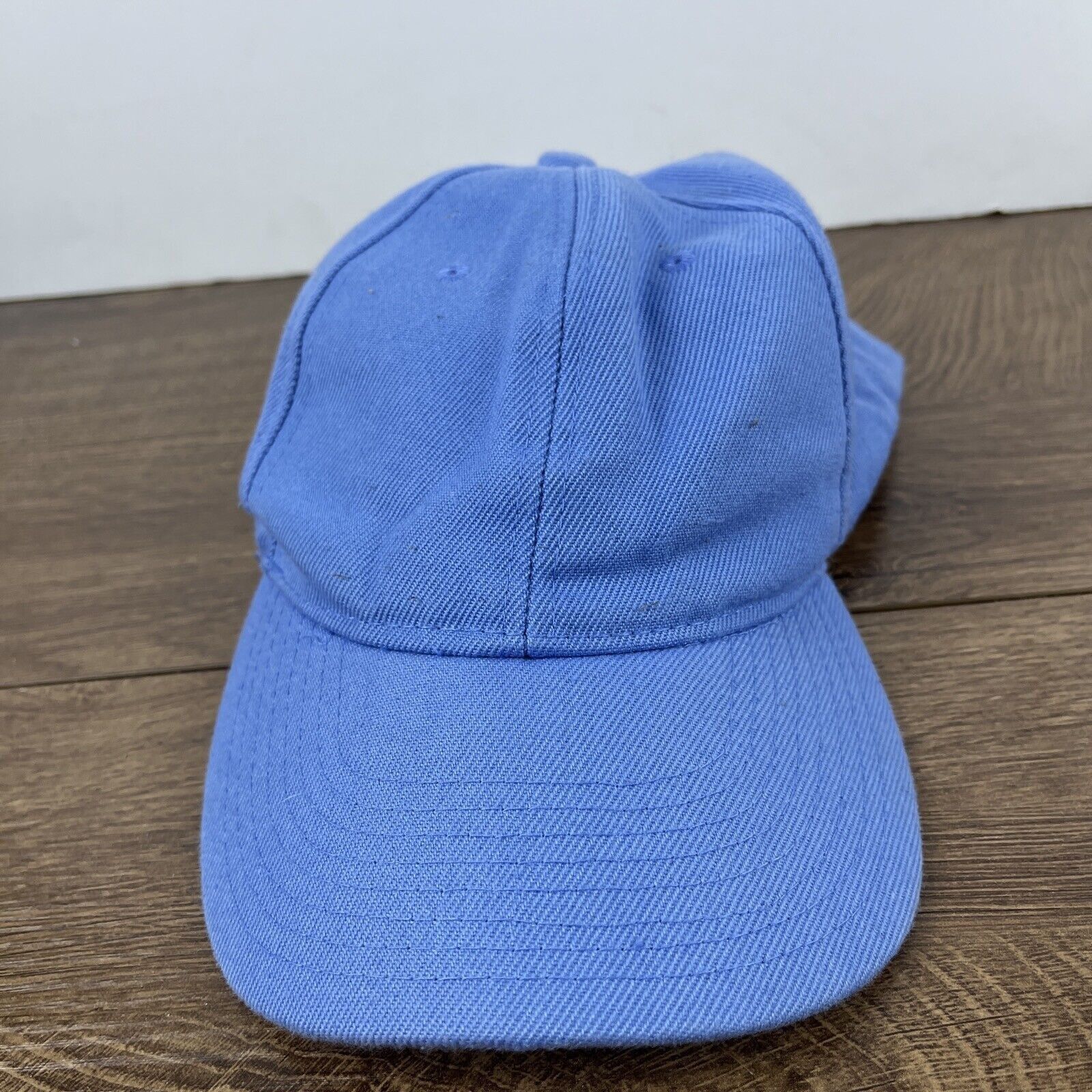 Other Light Blue Baseball Hat Blue Hat Adjustable Blue Adult Size Size ONE SIZE - 6 Thumbnail
