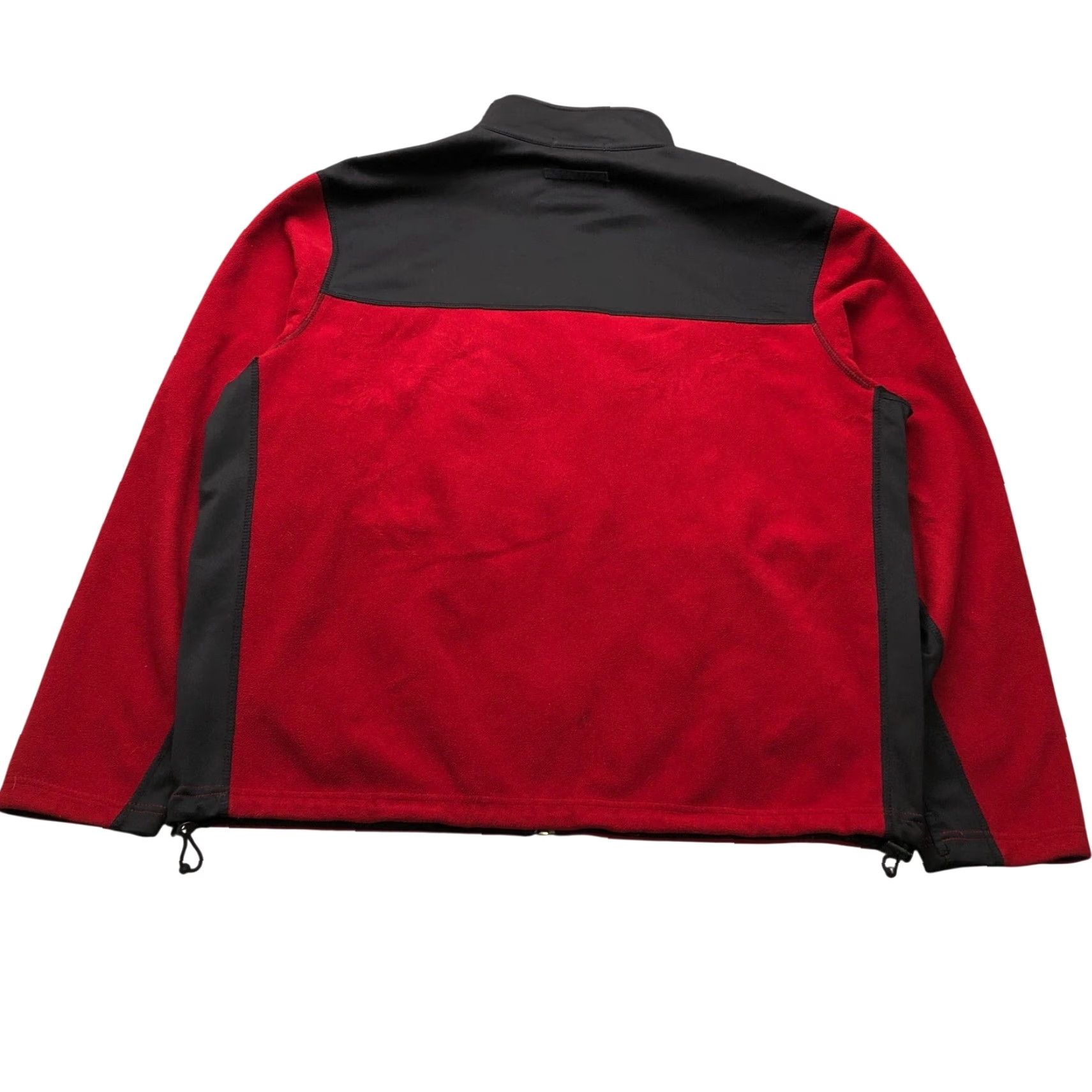 Eddie Bauer Eddie Bauer Windcutter Fleece Jacket Mens L Red Black Full Zip Mock Neck Pockets Embroidered Logo Jacket Size US L / EU 52-54 / 3 - 2 Thumbnail