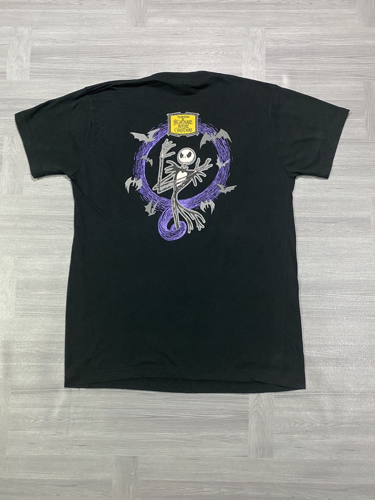 Disney Rare!! TIM BURTON’S The Nightmare Before Christmas Tee Size US S / EU 44-46 / 1 - 1 Thumbnail