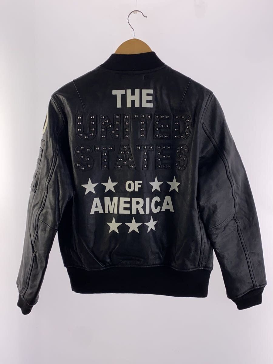 Avirex Avirex Military Jkt Goat Ma-1 Goat Leather Jacket Blouson Size US M / EU 48-50 / 2 - 2 Thumbnail