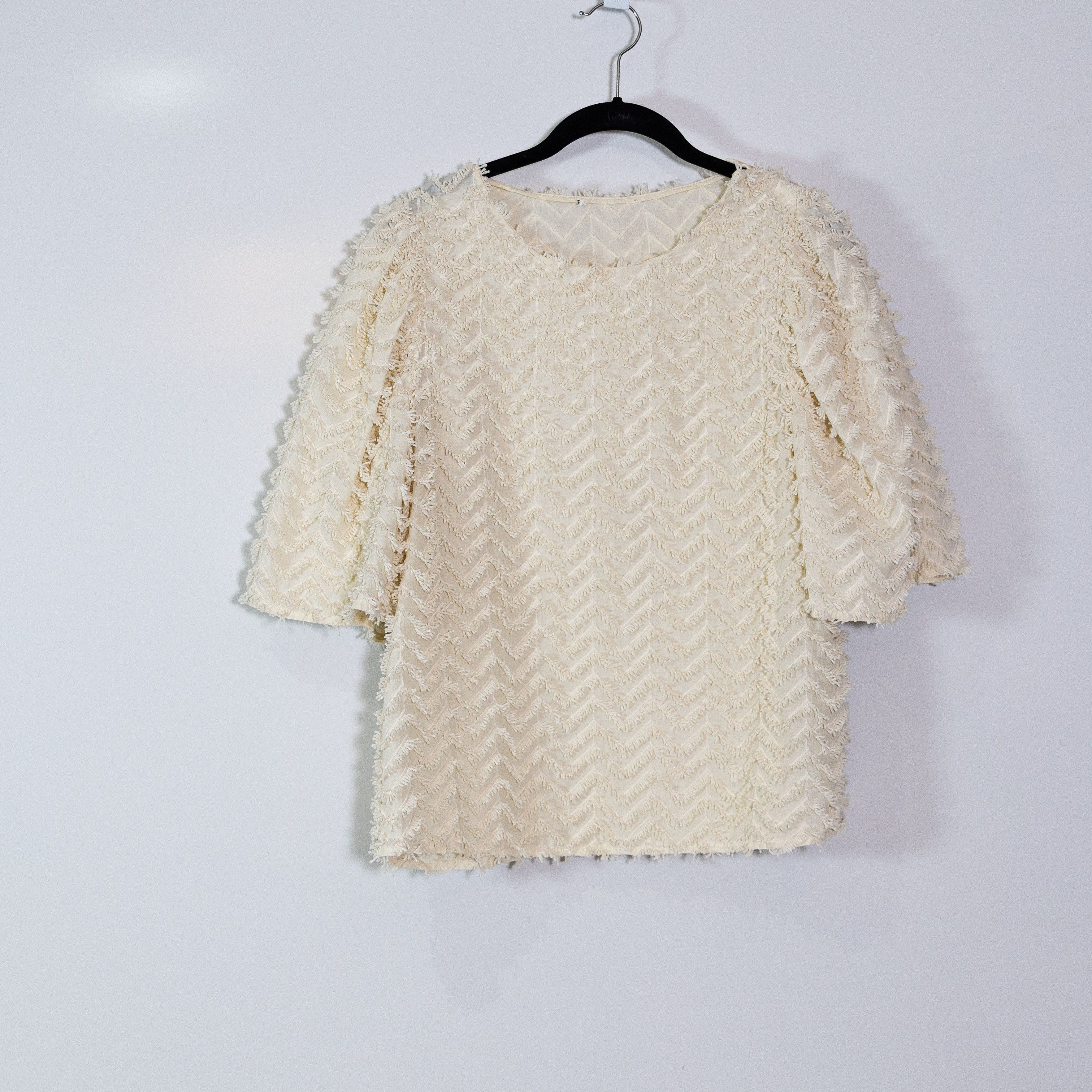 MUNTHE Munthe Glazing 3D Textured Fuzzy Woven Size M / US 6-8 / IT 42-44 - 1 Thumbnail