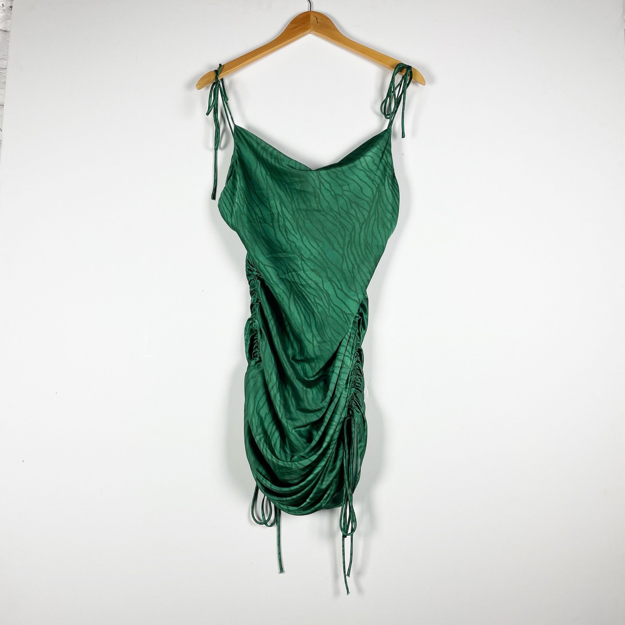 Lioness Lioness Palila Satin Forest Green Printed Size XS / US 0-2 / IT 36-38 - 1 Thumbnail