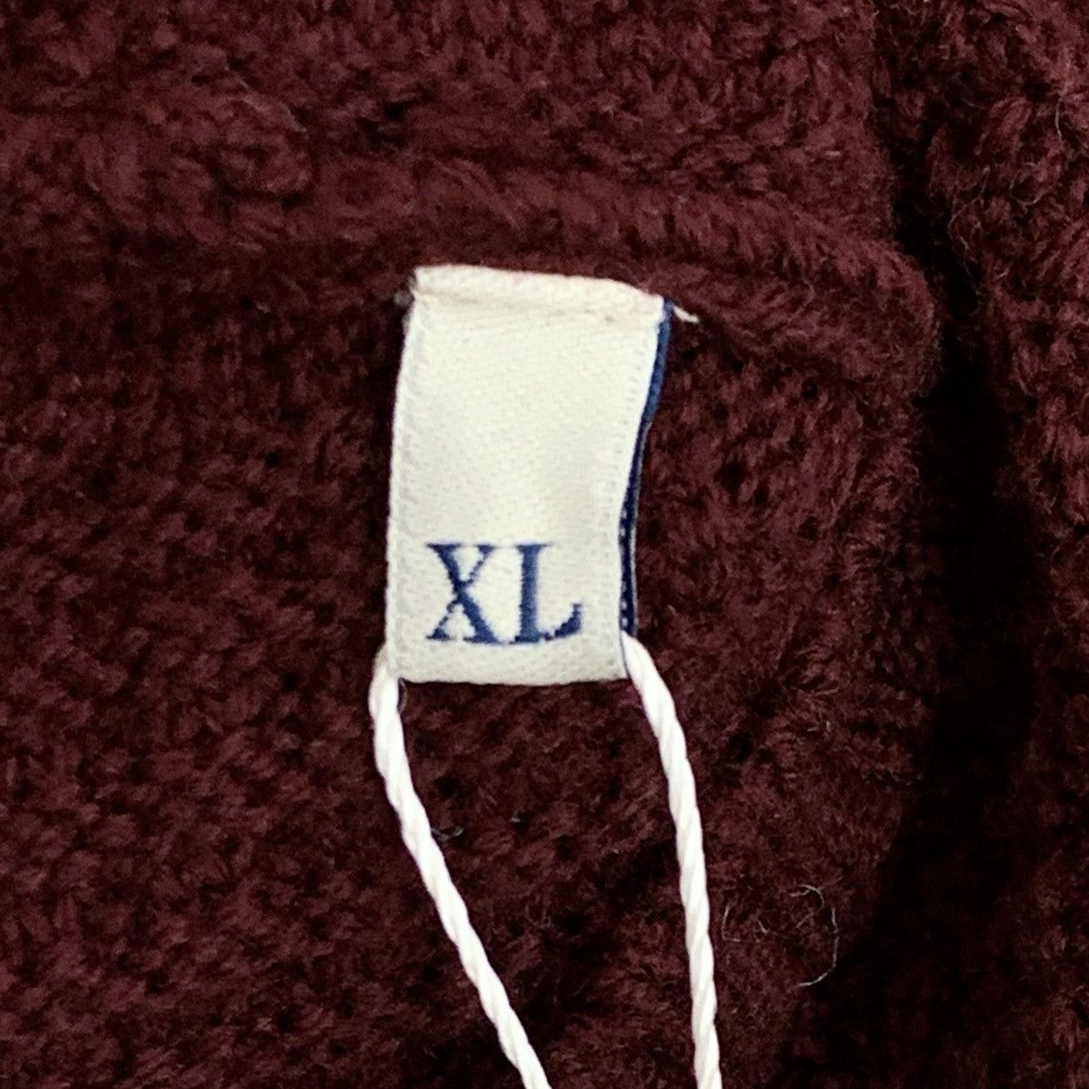 Moncler Moncler Deep Red Wool Long Sleeve Knit Sweater K26WX Size US XL / EU 56 / 4 - 6 Thumbnail