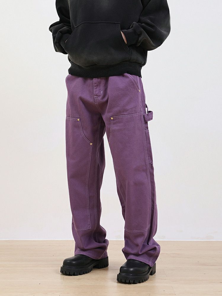 workwear utility skate hiphop carpenter pants