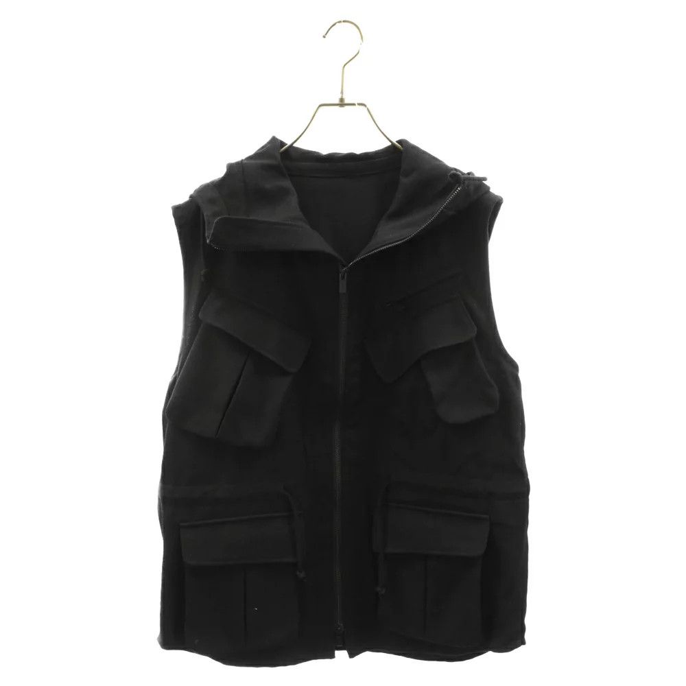 その他 yohji yamamoto 22AW Military Hood Vest Yohji Yamamoto 22AW MILITARY HOOD VEST