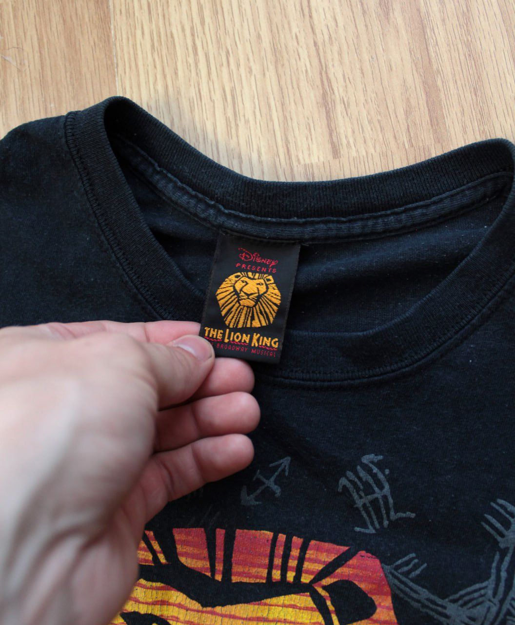 Disney 🔥 Vintage 90s The Lion King Disney Movie T Shirt Film Size US L / EU 52-54 / 3 - 3 Thumbnail
