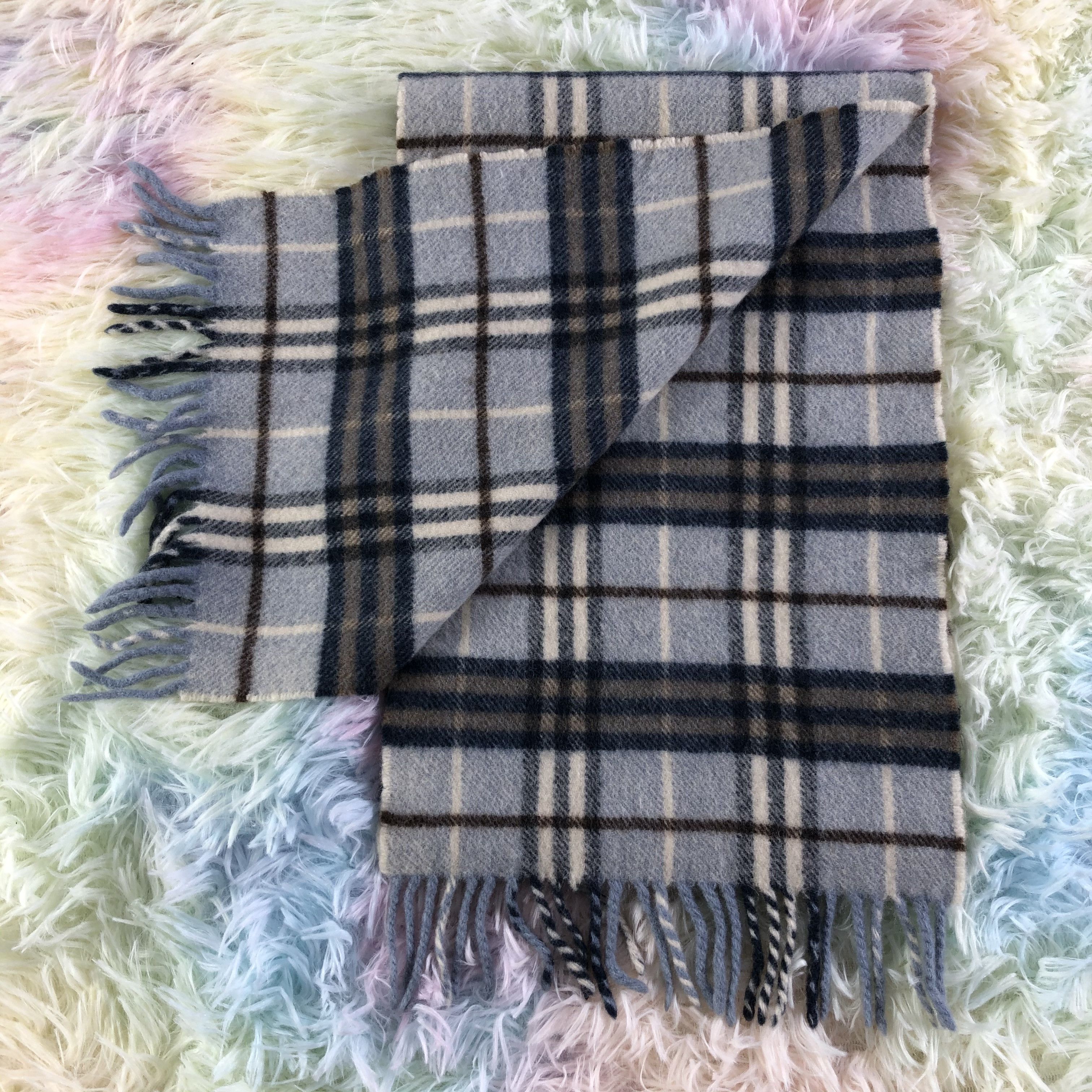 Burberry × Vintage Burberry Scarf / Muffler / Neckwear - KM69 Size ONE SIZE - 4 Thumbnail
