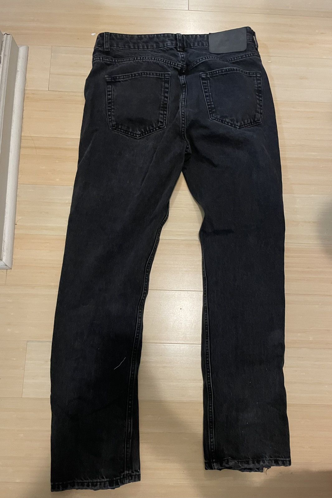 Zara Zipper Flare Jeans Size US 32 / EU 48 - 3 Thumbnail