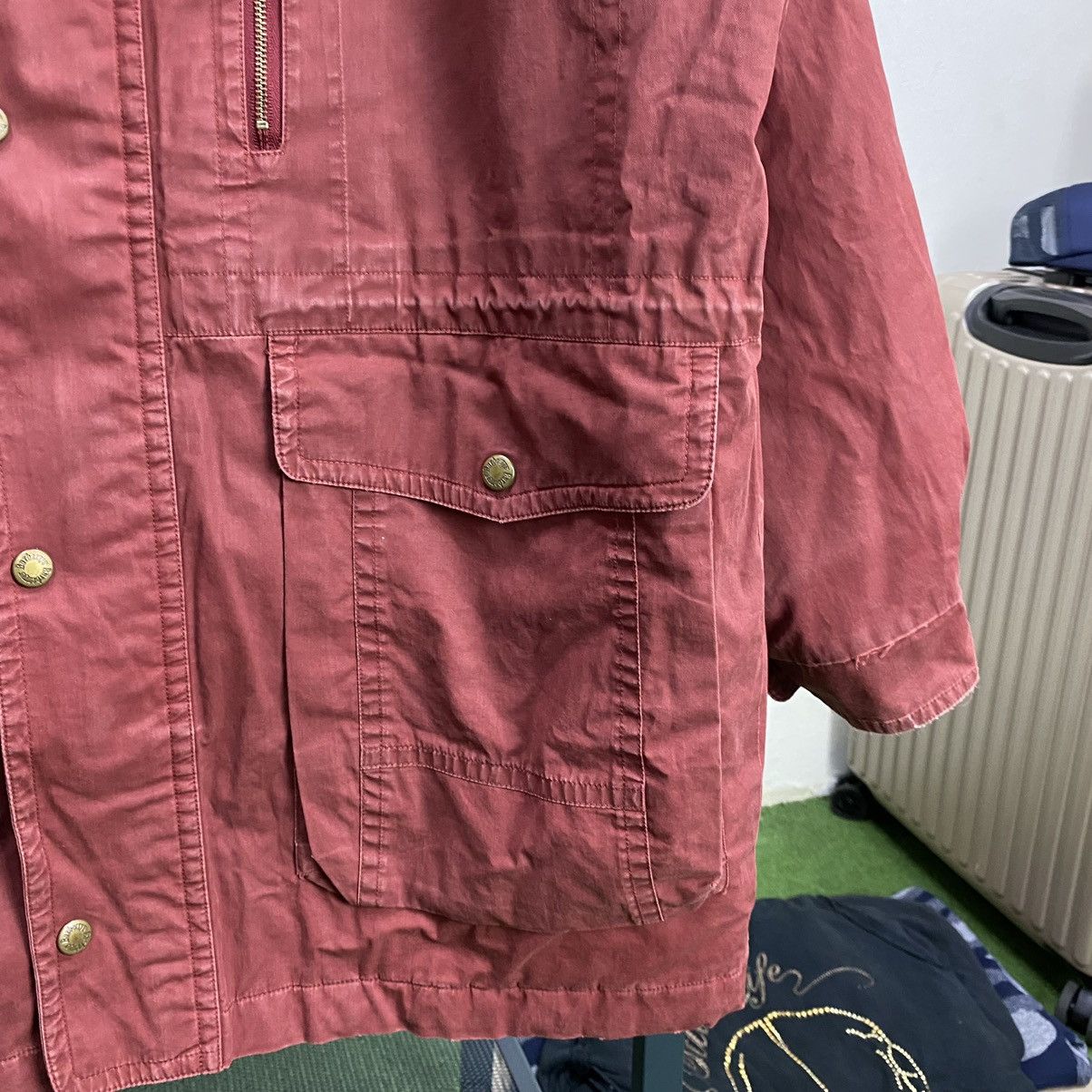 Burberry × Burberry Prorsum × Vintage Vintage Burberry London Parka Hooded Missing Faded Jacket Size US L / EU 52-54 / 3 - 7 Thumbnail