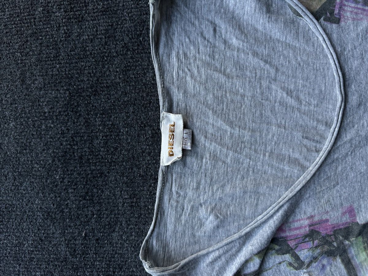 Diesel 🚨VINTAGE AVANT-GARDE DIESEL TEE LOGO Y2k OPIUM Size L / US 10 / IT 46 - 6 Thumbnail