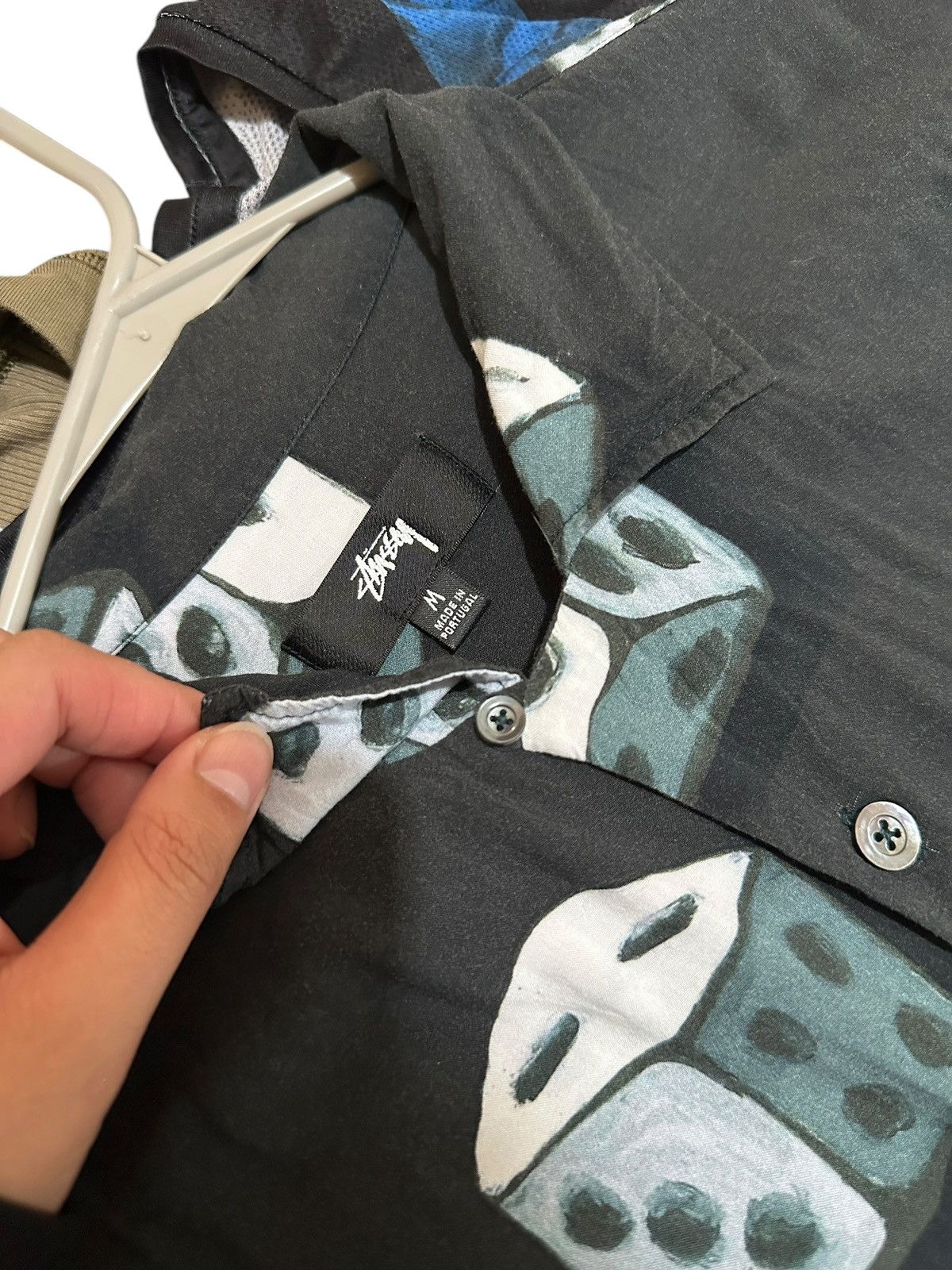 Stussy Stussy Dice Pattern Shirt Size US M / EU 48-50 / 2 - 3 Thumbnail