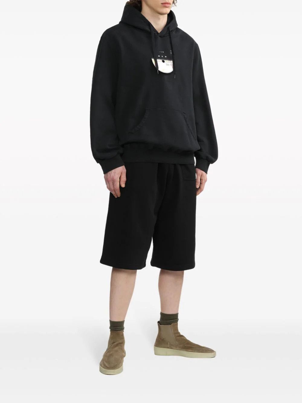 Doublet o1mris0824 Embroidery Hoodie in Black Size US M / EU 48-50 / 2 - 6 Thumbnail