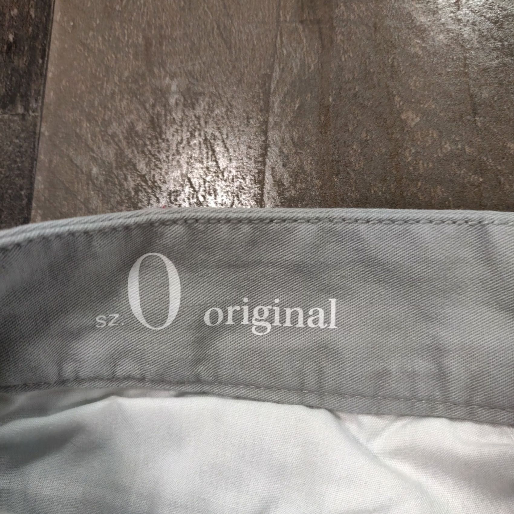 Loft LOFT Chino Shorts Womens Gray 0 Mid-Rise Flat Front Zip Closure Pockets Casual Summer Preppy Clothes Mens? Women Size 29" - 4 Thumbnail