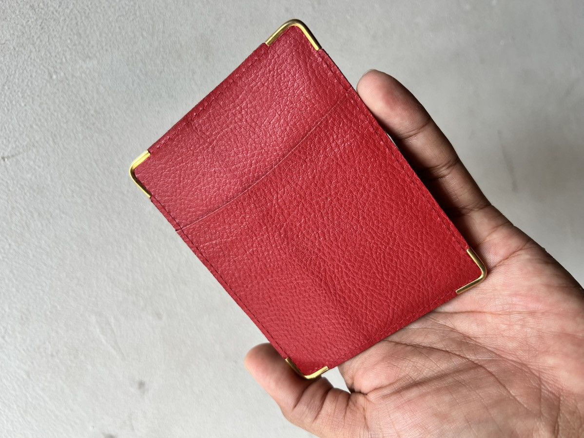 Rolex Rolex Document Holder-Card Red Leather Size ONE SIZE - 3 Thumbnail