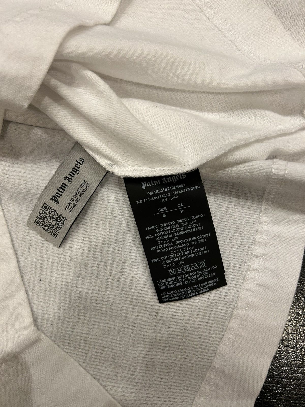 Palm Angels Palm Angels Double Logo LS Shirt Size US S / EU 44-46 / 1 - 4 Thumbnail