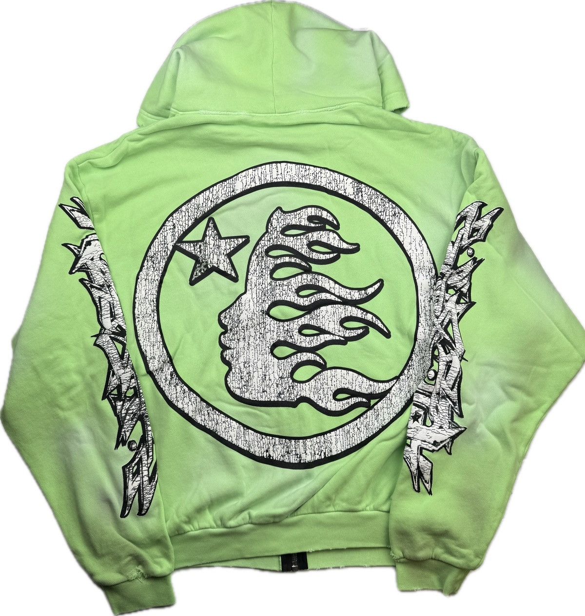 HELLSTAR Hellstar Graffiti Zip Up Hoodie Size US XXL / EU 58 / 5 - 4 Thumbnail