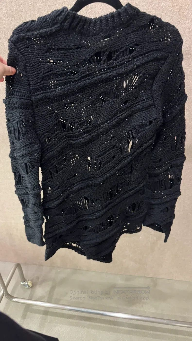 Comme des Garcons Comme Des Garcons Distressed sweater, size S Size US S / EU 44-46 / 1 - 4 Thumbnail