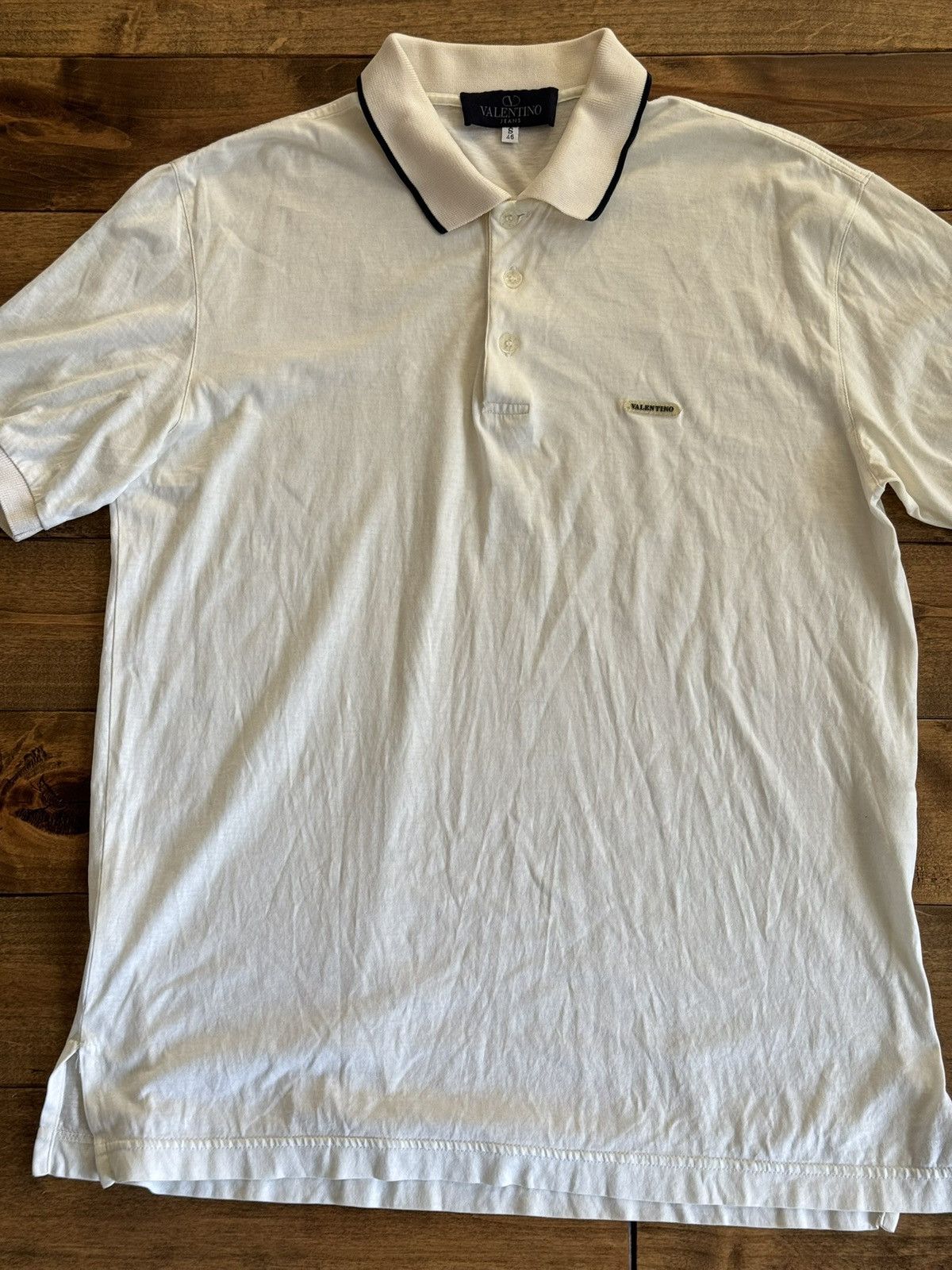 Valentino Vintage Valentino Polo Shirt Size US S / EU 44-46 / 1 - 4 Thumbnail