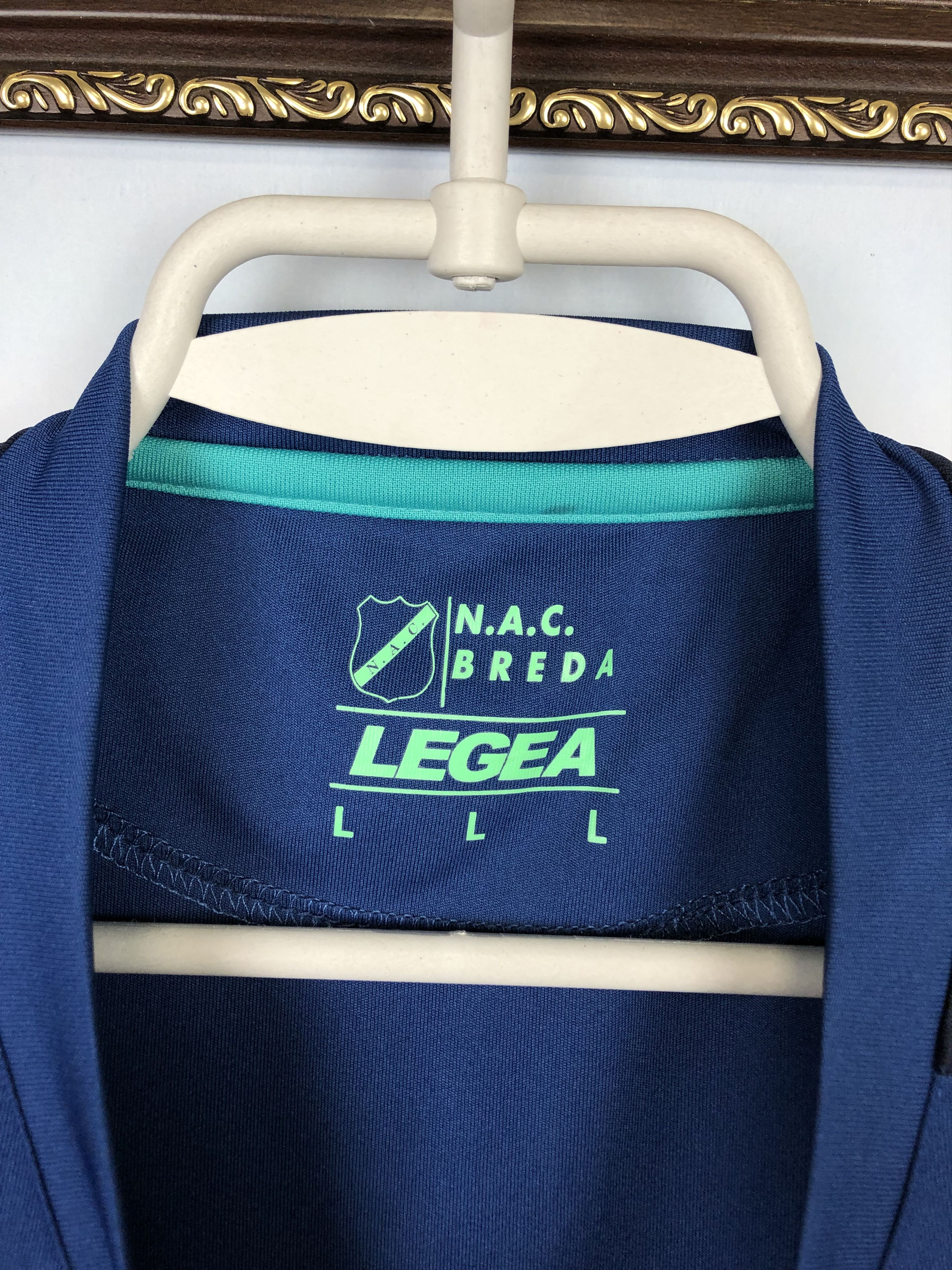 Vintage NAC Breda Football Shirt Soccer Train Jersey Trikot Tee Hype Size US L / EU 52-54 / 3 - 8 Thumbnail
