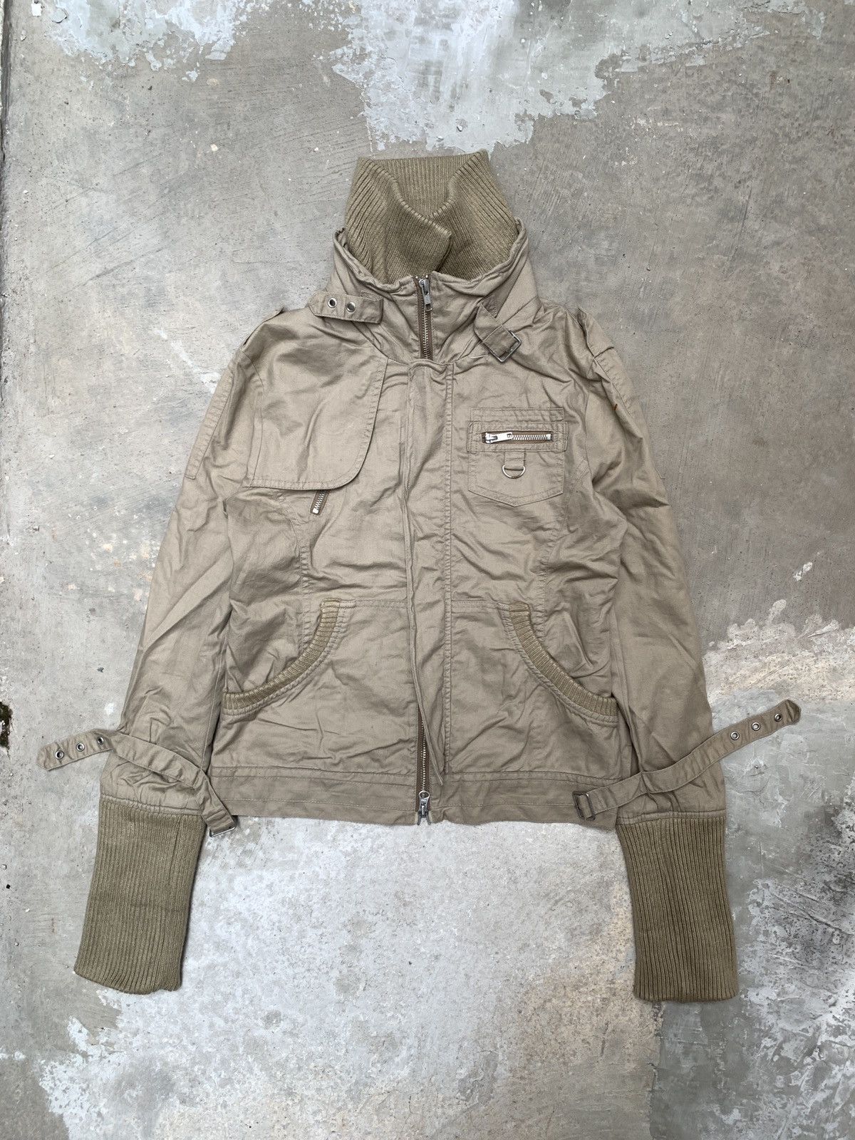 image of Seditionaries x Von Dutch Steals Vintage Von Dutch Bondage Jacket in Brown, Men's (Size Small)