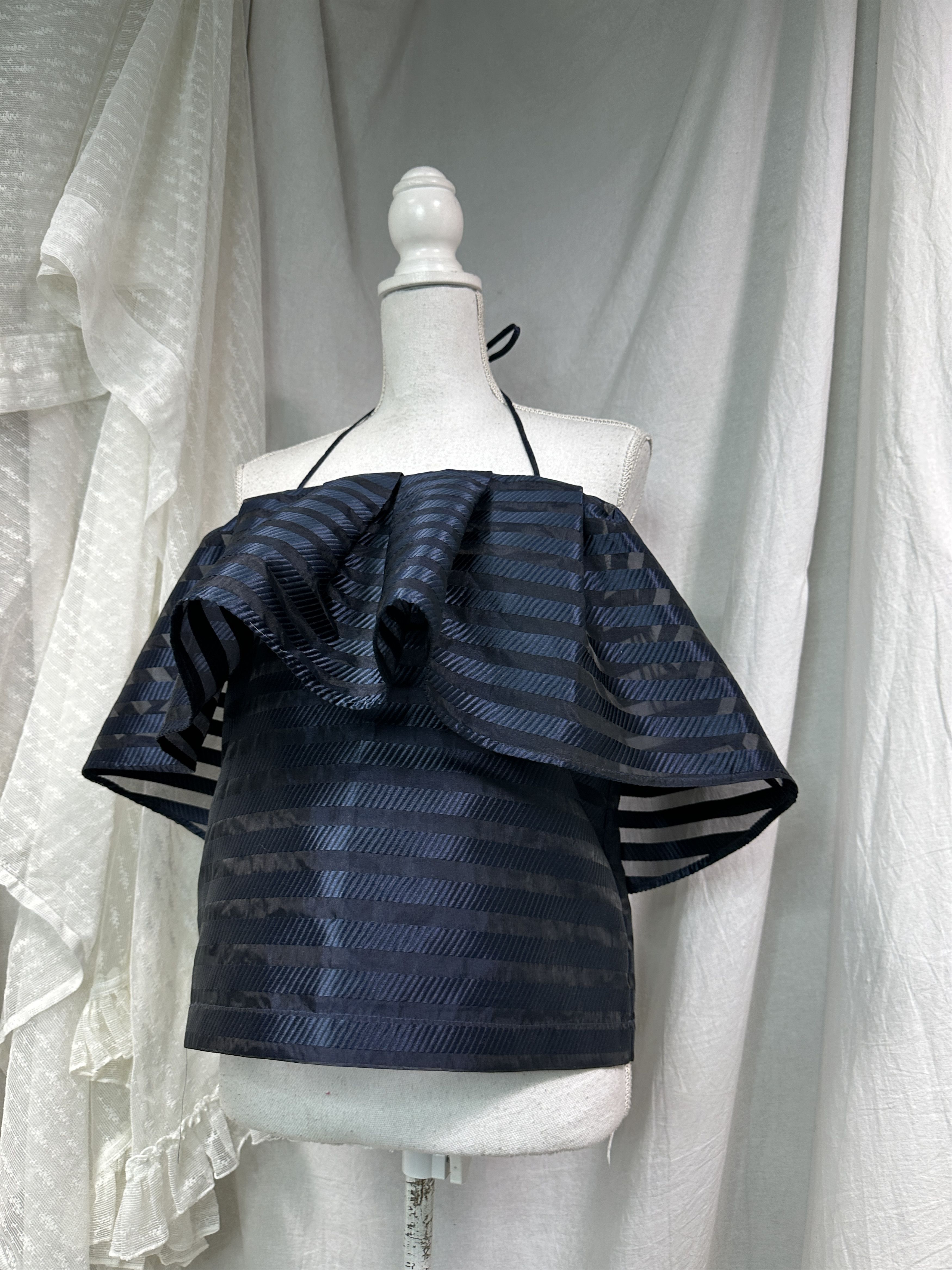 Baum und Pferdgarten Vintage Avant Garde Striped Baum und Pferdarten Skirt Y2K Size 26" / US 2 / IT 38 - 4 Thumbnail