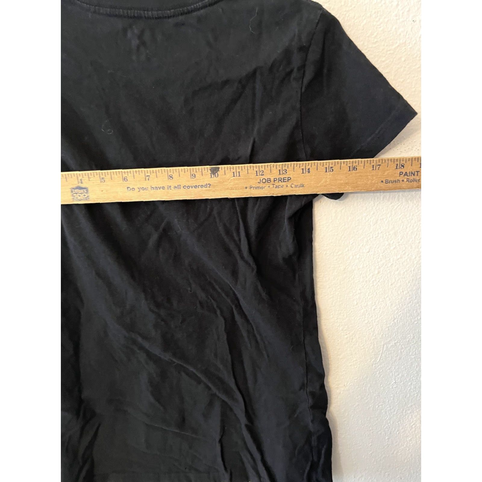 Puma PUMA Women's Short Sleeve T-Shirt Black Logo Size Medium Logo Black Cotton Size M / US 6-8 / IT 42-44 - 4 Thumbnail