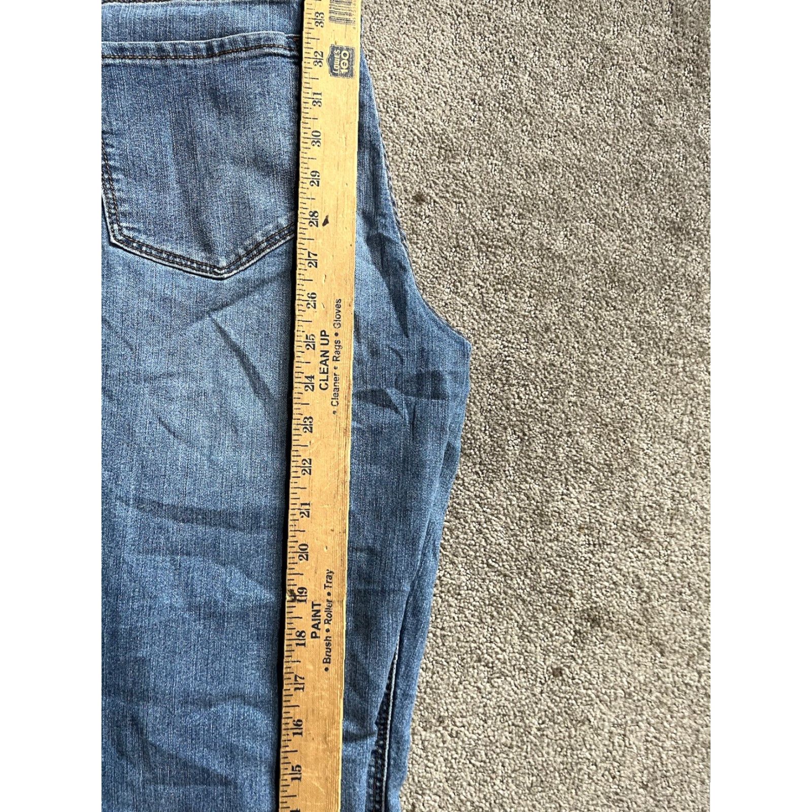Old Navy Old Navy Womens Super Skinny Jeans Womens Size 14 Medium Wash Mid Rise Ankle Size 24" / US 00 / IT 34 - 7 Thumbnail