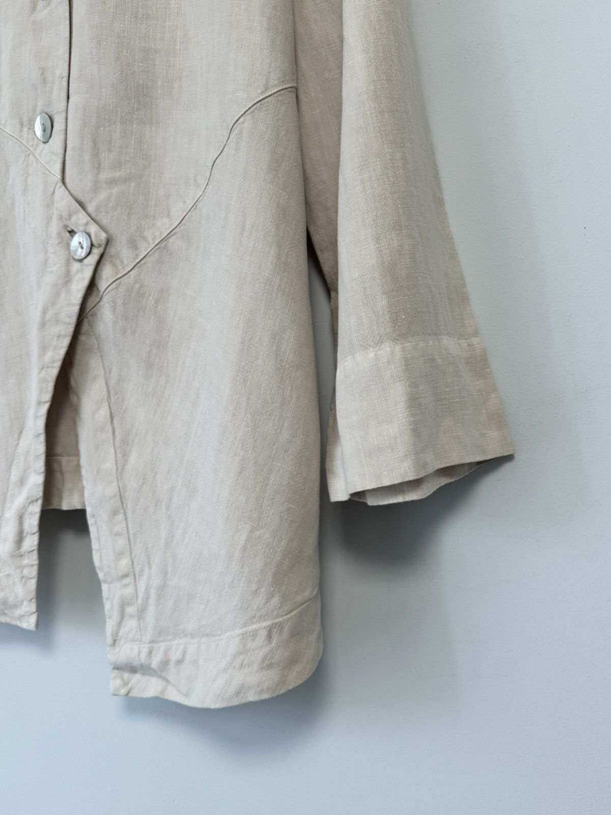 OSKA Oska Vintage Linen Beige Jacket, Size 2 Women’s Size XS / US 0-2 / IT 36-38 - 6 Thumbnail