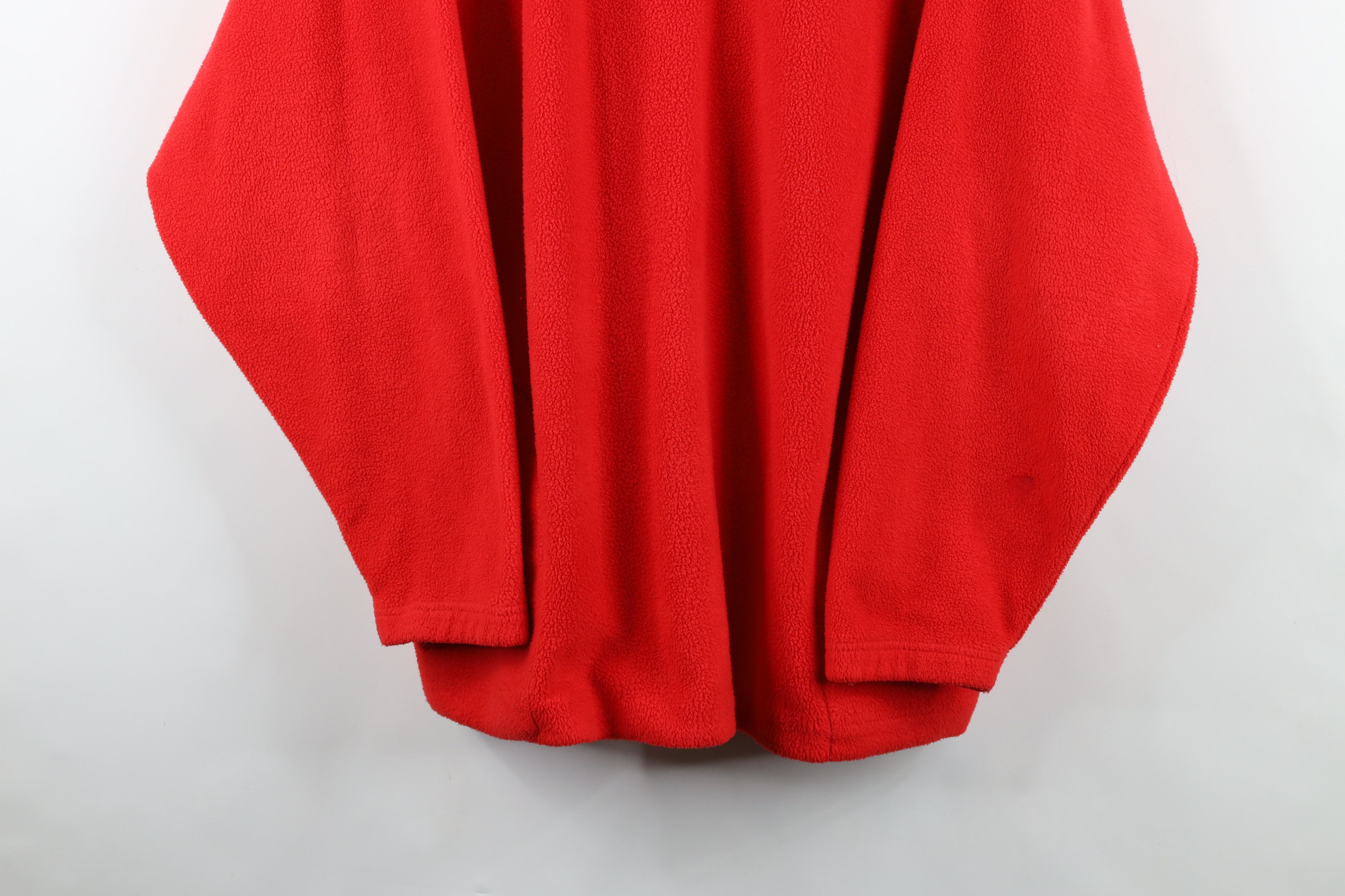 Vintage Vintage 90s Ohio State University Half Zip Fleece Sweater Size US L / EU 52-54 / 3 - 3 Thumbnail