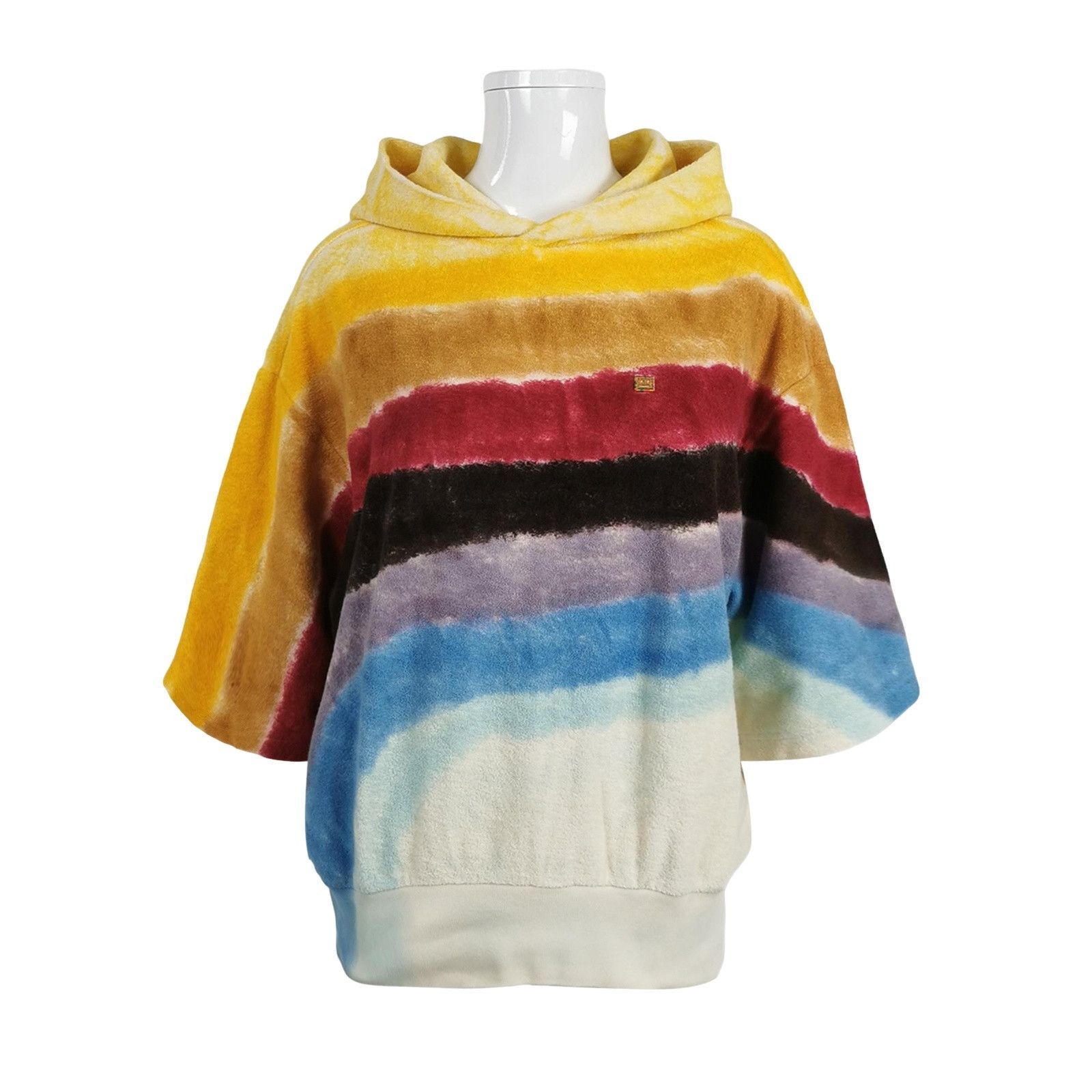 Acne Studios Acne Studios Multi-Color Striped Hoodie Size XS Size US XS / EU 42 / 0 - 1 Thumbnail