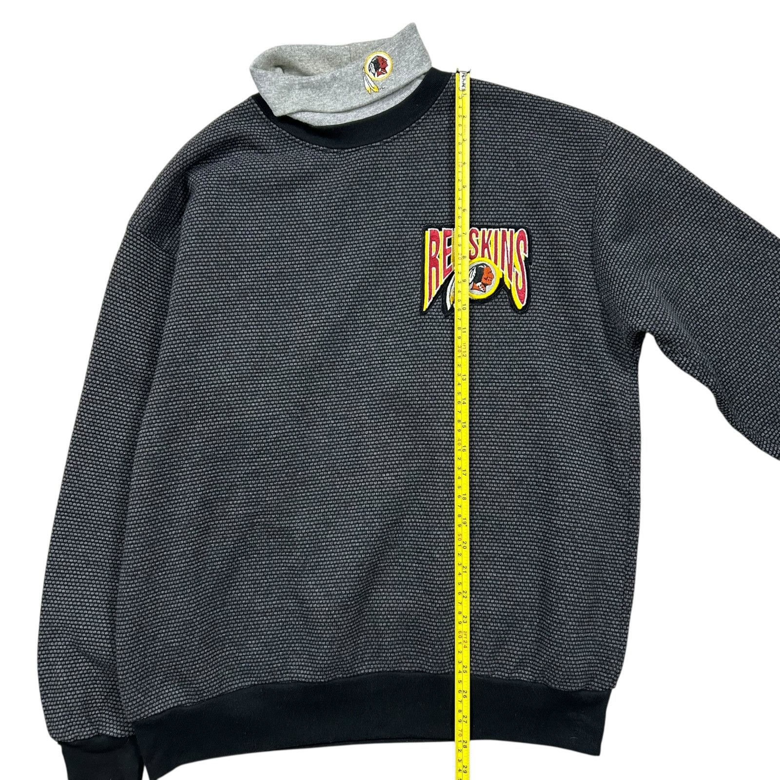 NFL VTG 90s WASHINGTON REDSKINS MAJESTIC MOCK NECK SWEATSHIRT Size US L / EU 52-54 / 3 - 9 Thumbnail