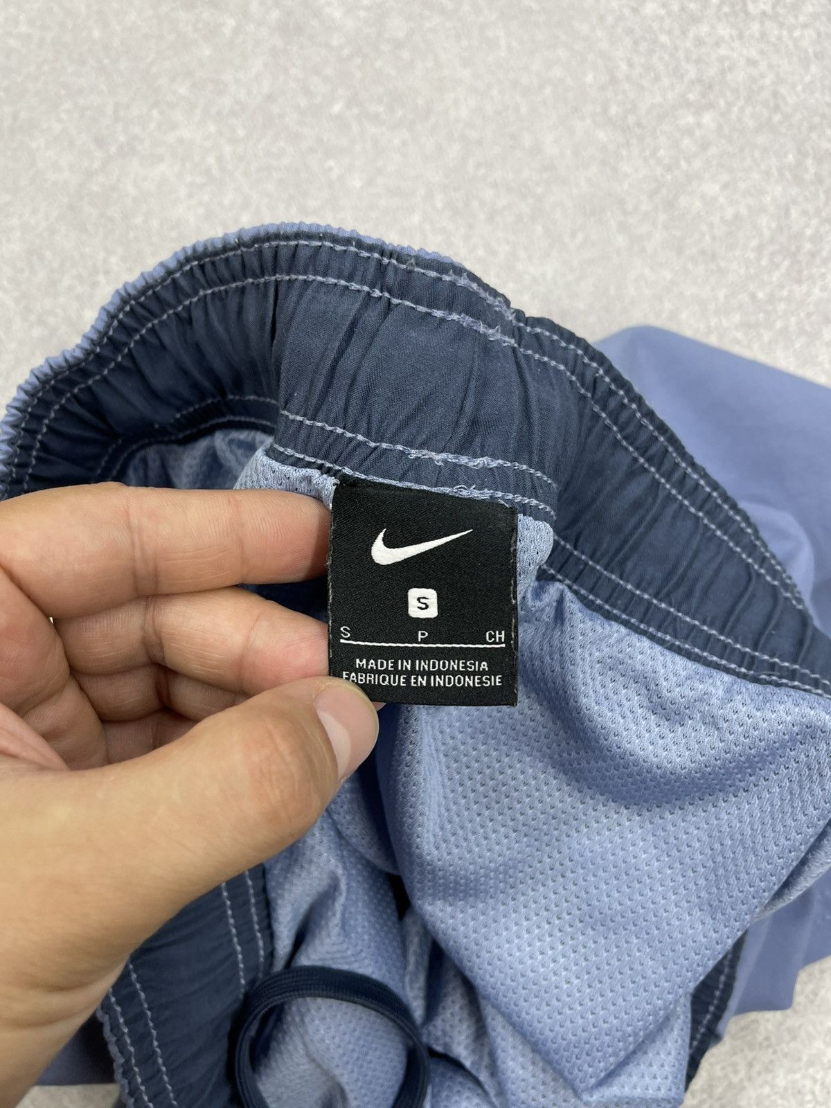 Nike × Nike ACG Mens Nike Blue Shorts Small Logo Swoosh Drill Y2K ACG TN Size US 30 / EU 46 - 5 Thumbnail
