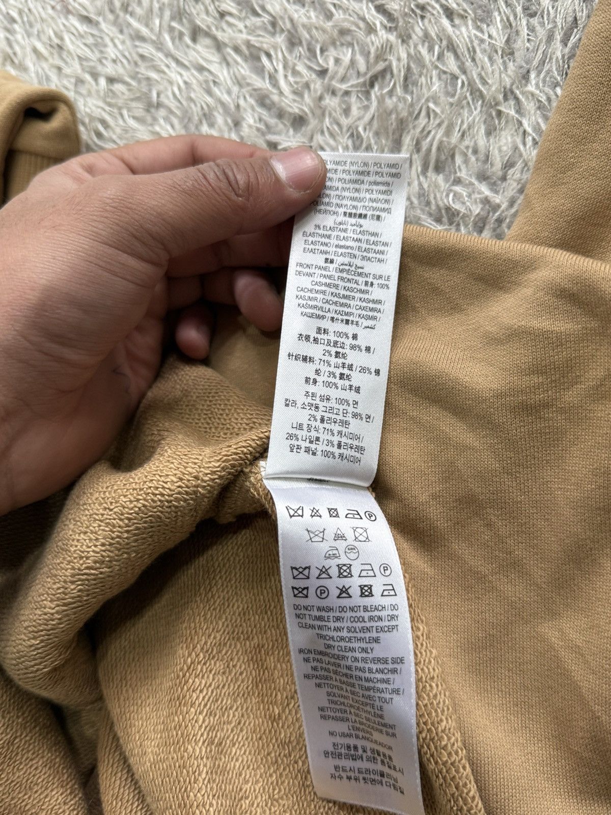 Burberry Burberry Monogram Motif Check Panel Sweatshirt Size US M / EU 48-50 / 2 - 16 Thumbnail