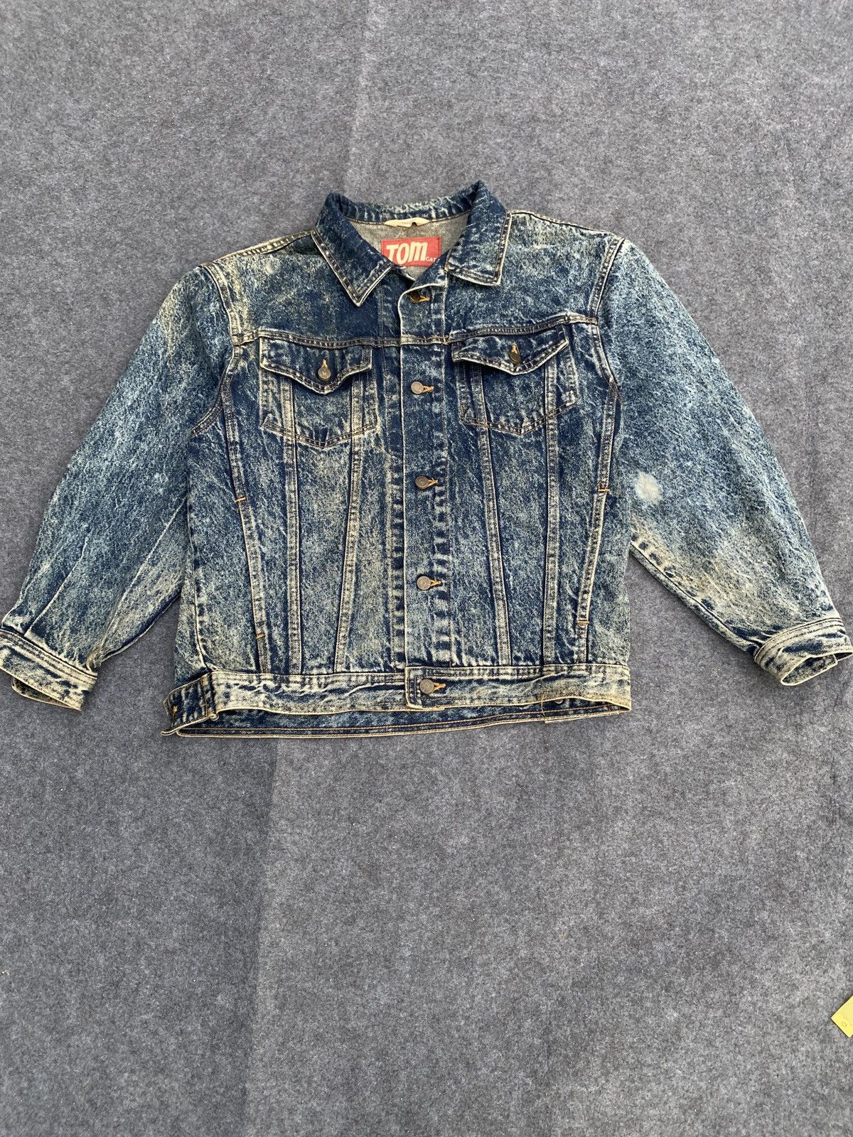 Japanese Brand Vintage tom cat denim jacket Size US M / EU 48-50 / 2 - 2 Thumbnail