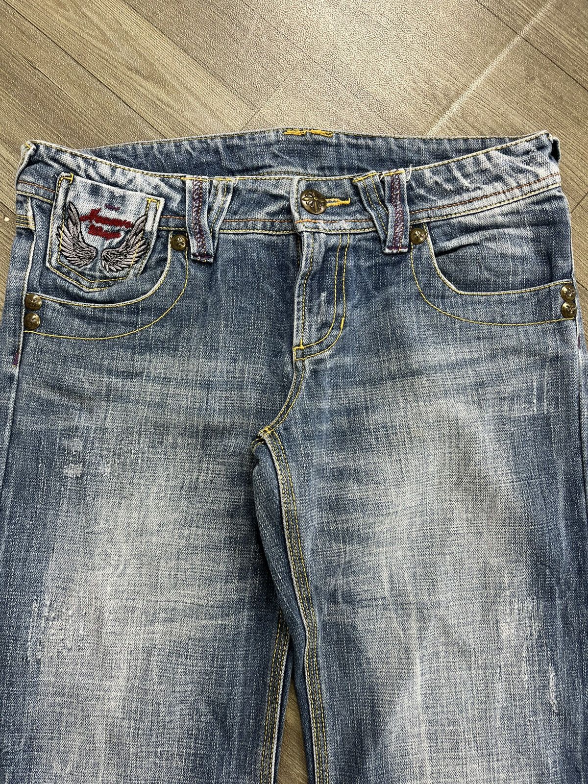 If Six Was Nine Flare Jeans High Street Japan Boot Cut Heaven Winger Jeans Size US 28 / EU 44 - 6 Thumbnail