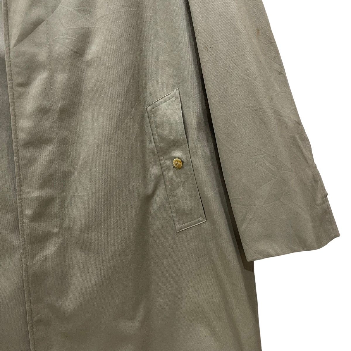 Burberry × Burberry Prorsum × Vintage Vintage 90s Burberrys London Nova Check Trench Coat Jacket Size US M / EU 48-50 / 2 - 7 Thumbnail