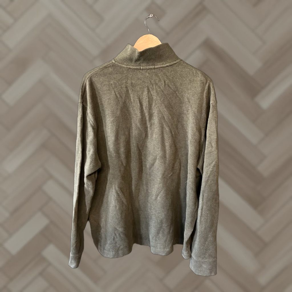 Polo Ralph Lauren Polo Ralph Lauren Mens Green 1/4 Zip Mock Neck Pullover Sweatshirt XL Pullover Sweatshirt Mens Green 1/4 Zip Mock Neck Polo Ralph Lauren Size US XL / EU 56 / 4 - 1 Thumbnail