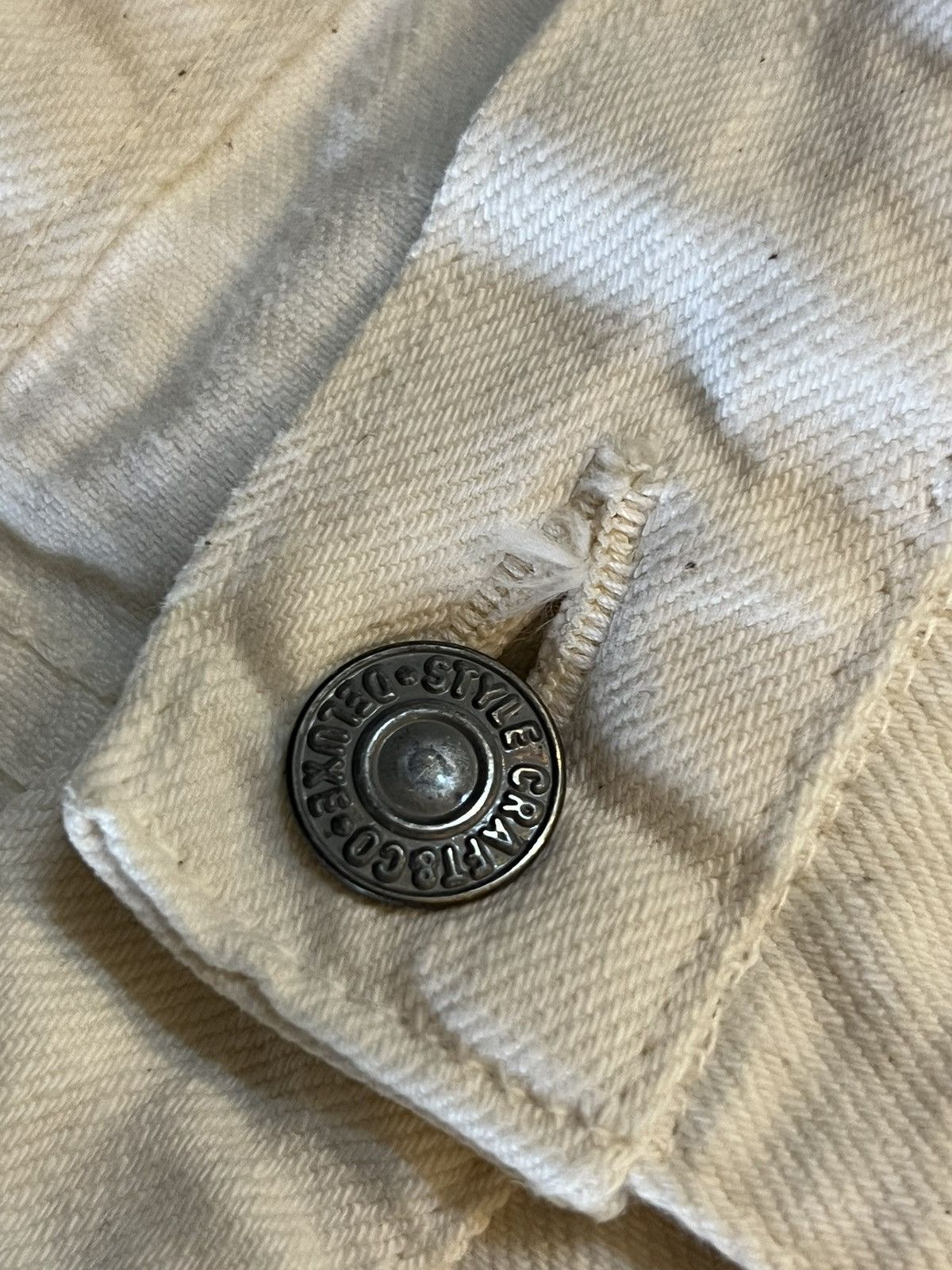 Evisu × Vintage Vintage Evisu Fairway Genes White-Denim Size US 36 / EU 52 - 11 Thumbnail