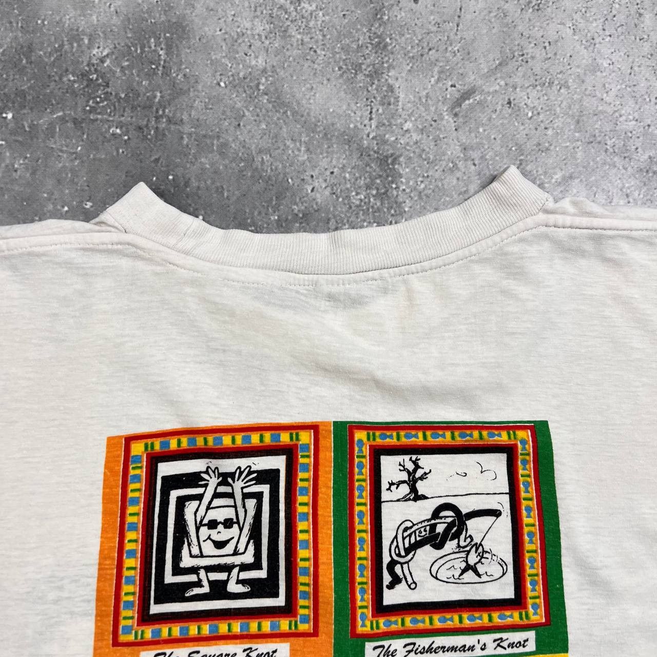 Vintage Vintage 90s Art I Will Not Complain Knot Boxy Fit T Shirt Size US L / EU 52-54 / 3 - 18 Thumbnail
