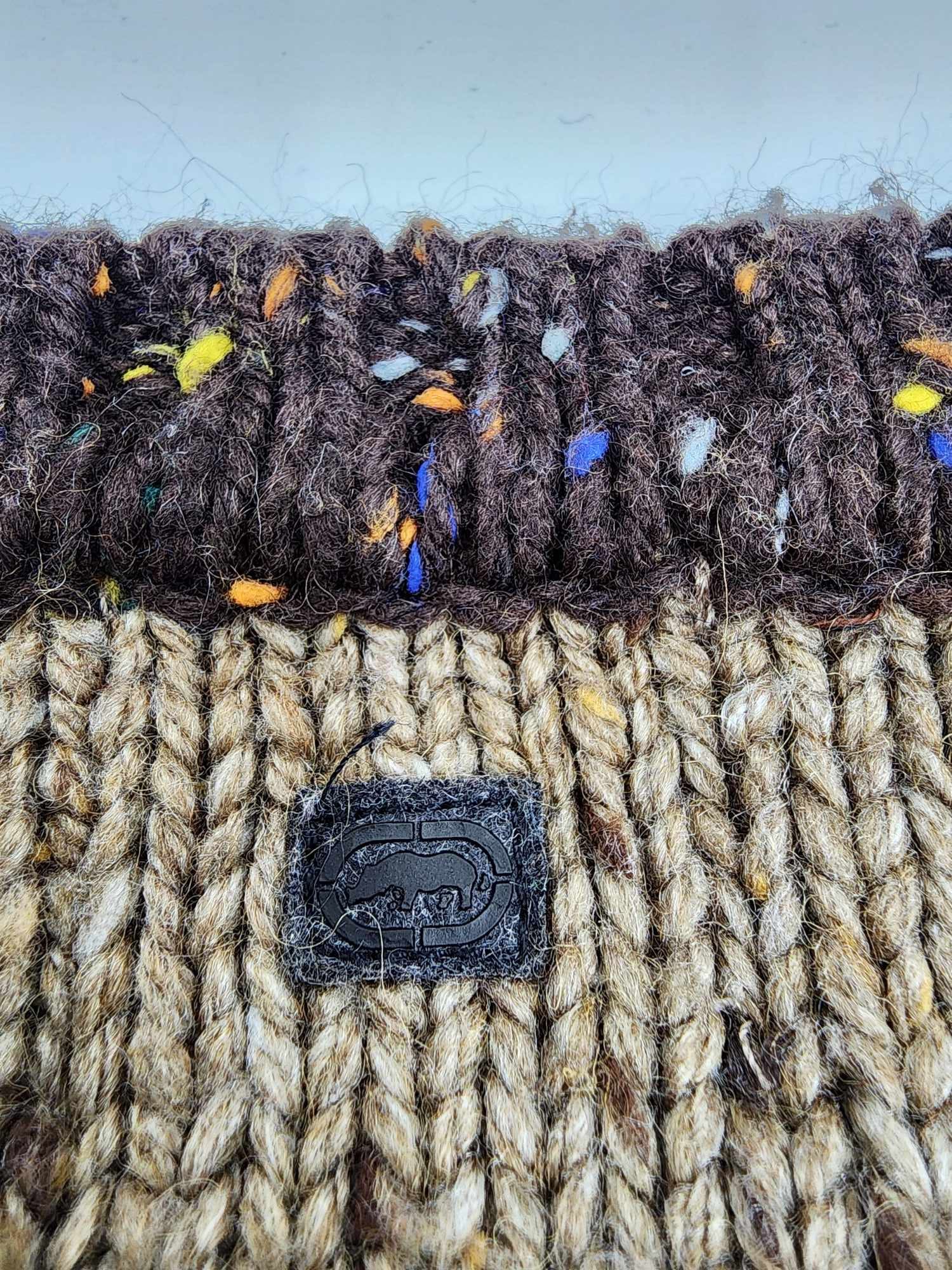 Ecko Unltd. Rare Ecko Knit Sweater 2002 – Dark & Light Brown – Size XL Size US XL / EU 56 / 4 - 5 Thumbnail