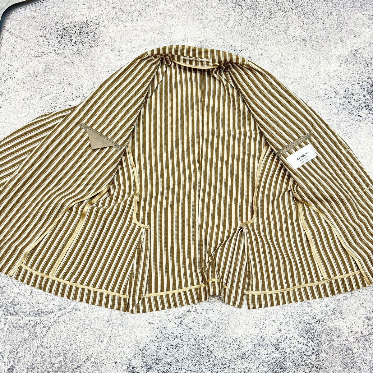 Designer Exibit Mens Cotton Blazer 50size Size 50R - 9 Thumbnail